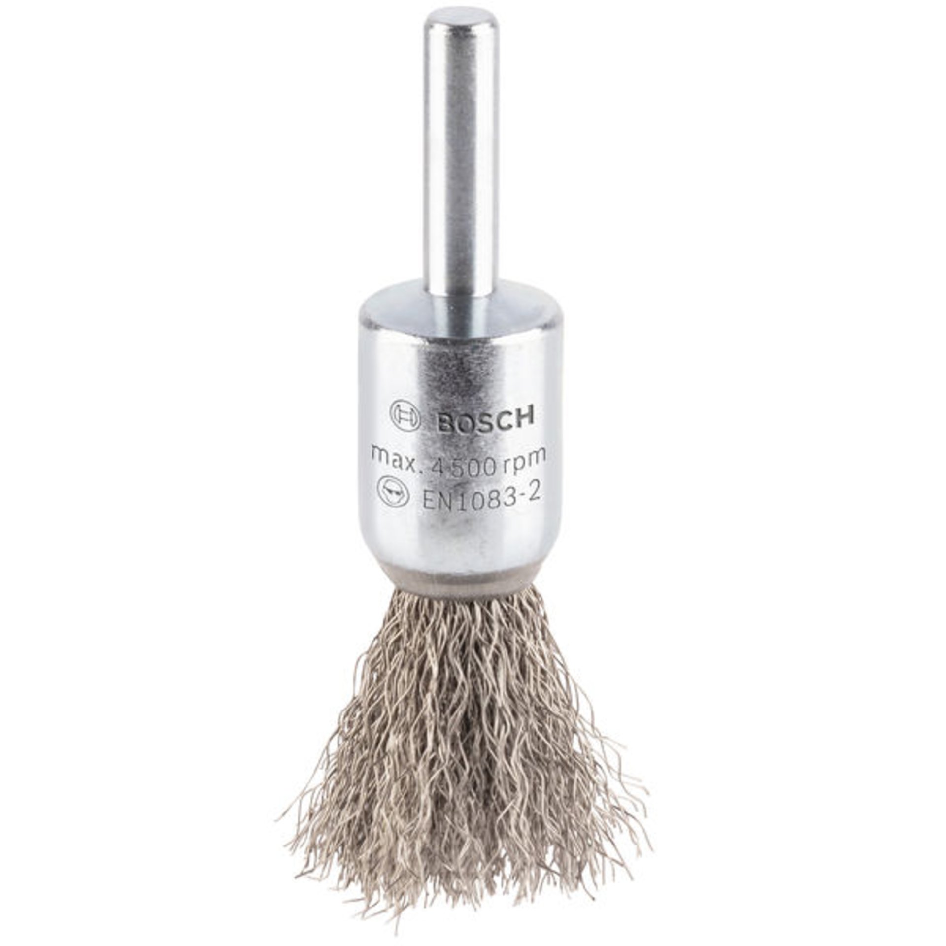 PRO Stainless Steel clean Pinselbürste, gerader Schaft, 15 x 0,2 mm