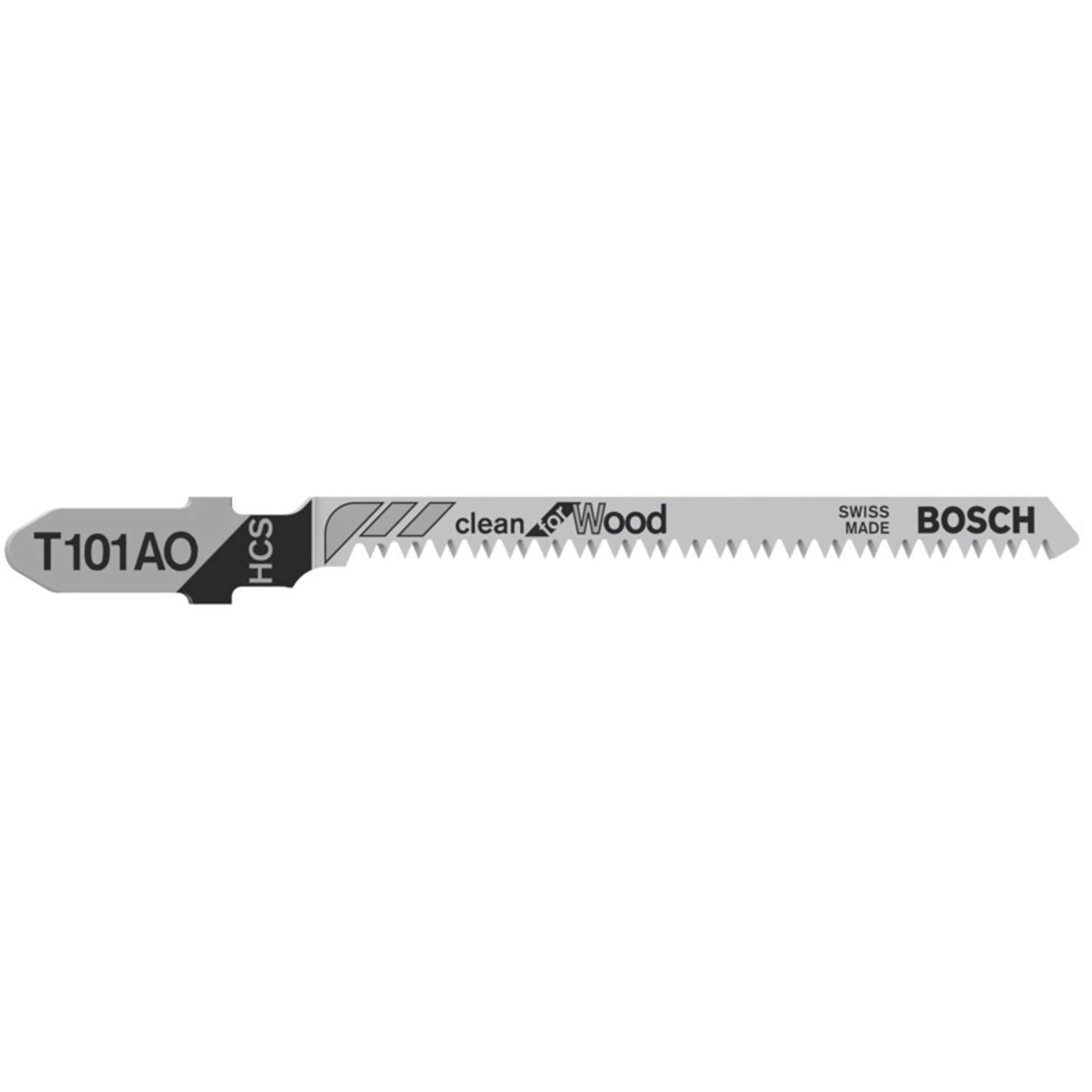 Stichsägeblatt T 101 AO Clean for Wood, 3er-Pack