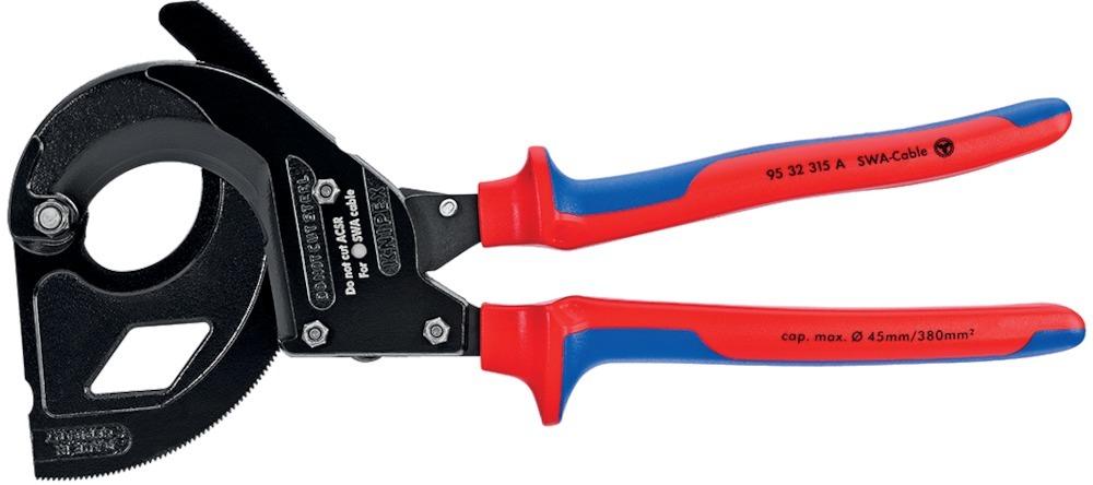 Knipex Kabelschn. f.SWA-Kabel 315mm 2K-Hülle Knipex Kabelschn. f.SWA-Kabel 315mm 2K-Hülle