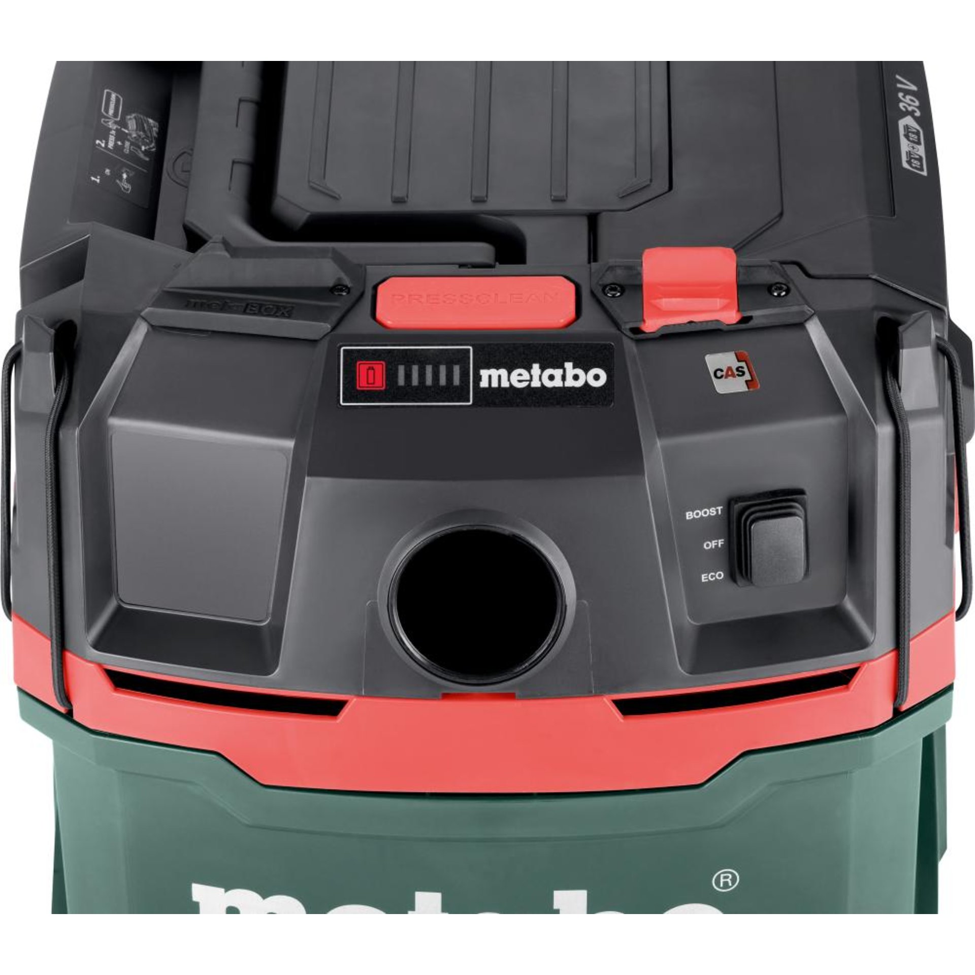 Akku-Sauger solo AS 36-18 L 20 PC Metabo ohne Akku ohne Ladegerät Karton