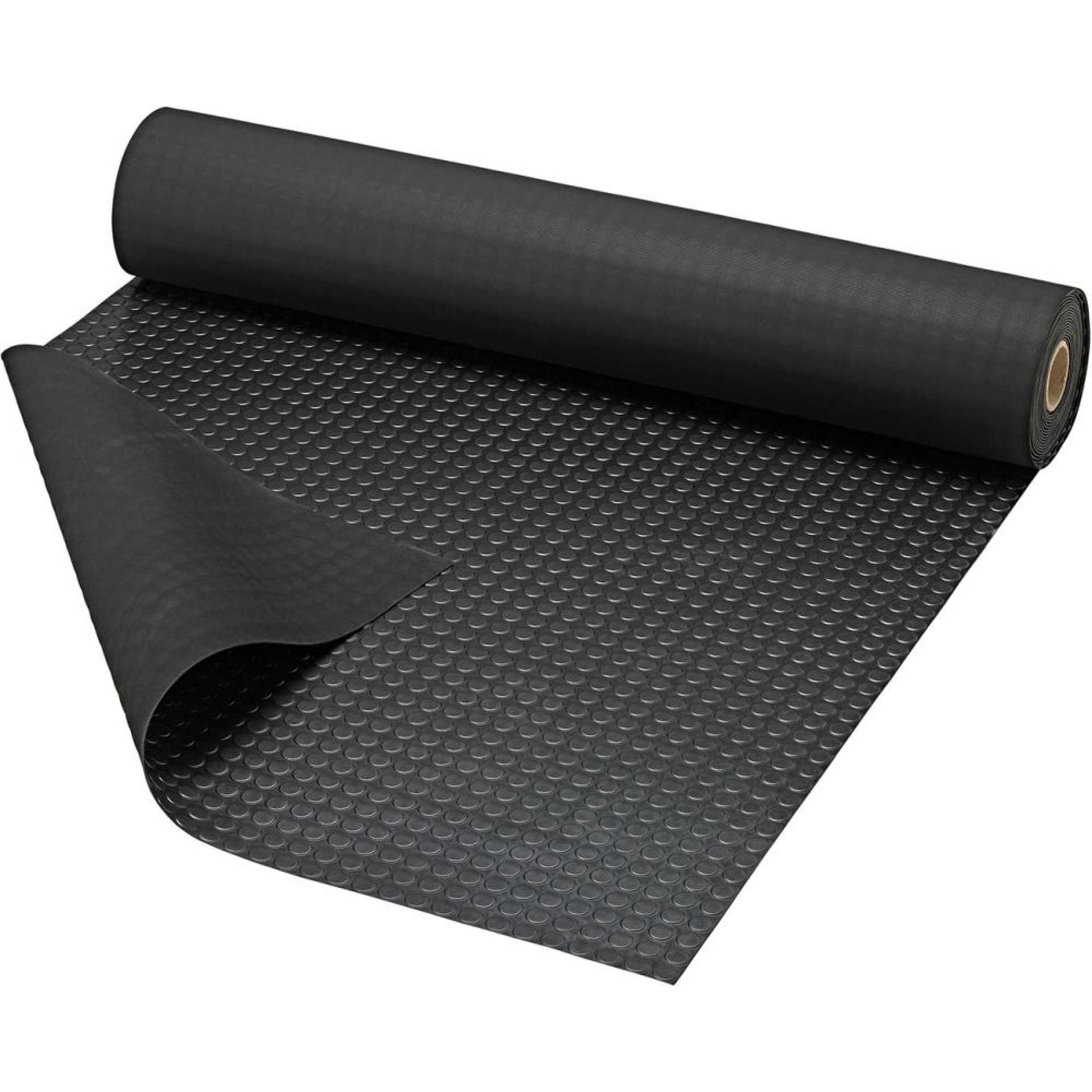 Noppenmatte PRO, NR/SBR, schwarz, 3mm, 1200mm 10m FORTIS