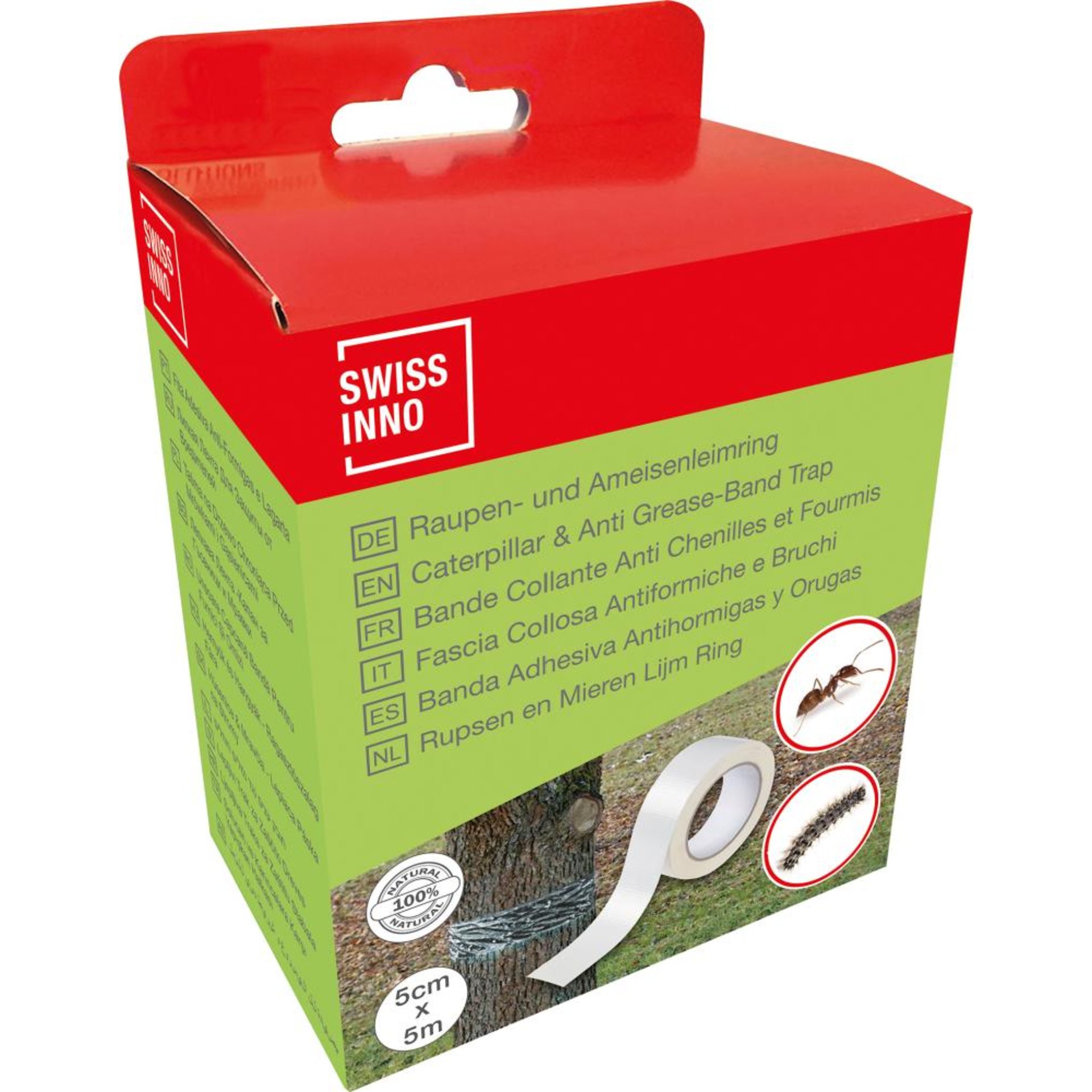 Raupen-u.Ameisenleimring 5x5cm Natural Control Swissinno Solution