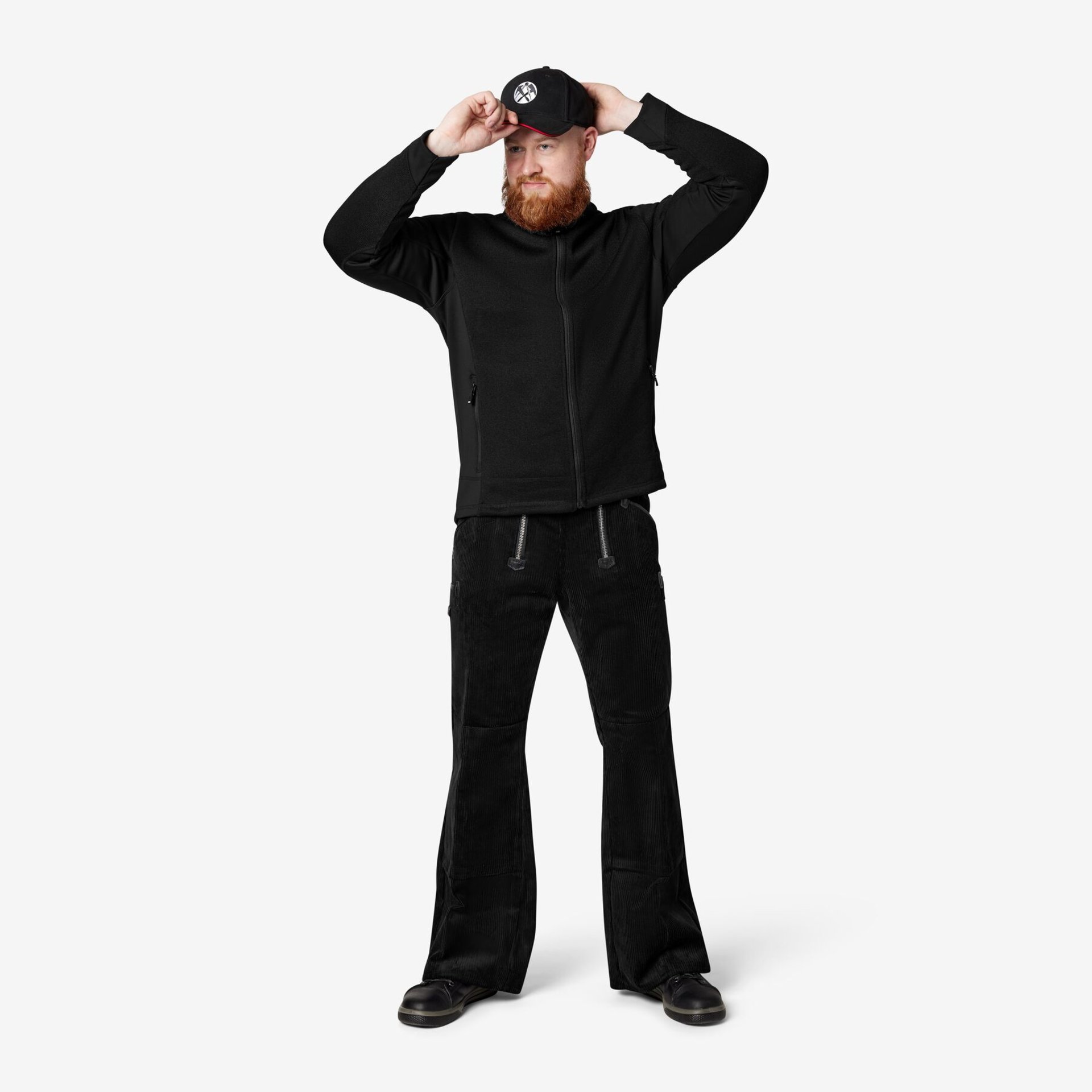 MIRKO Zunfthose Trenkercord schwarz 62
