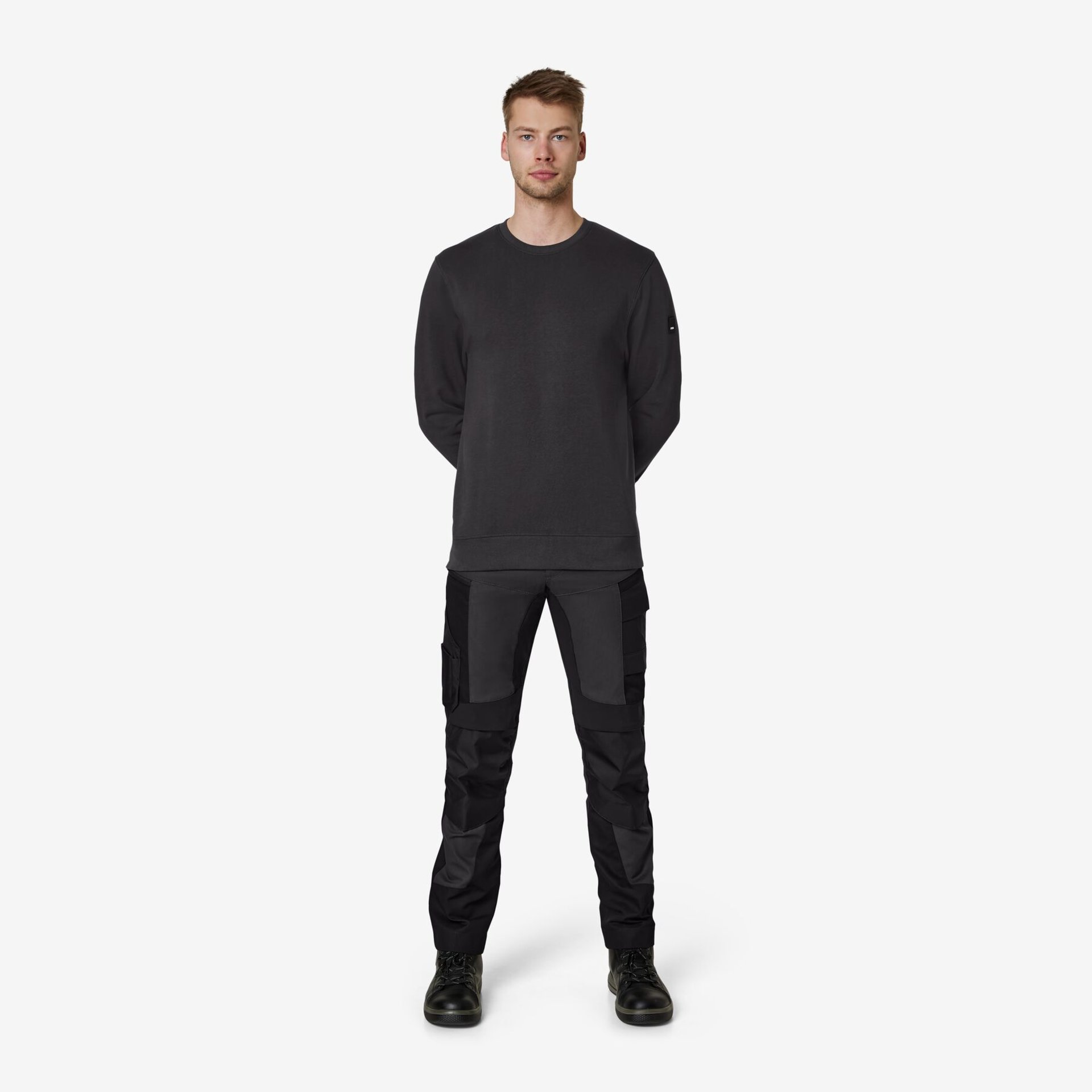 PIET Sweatshirt unisex anthrazit XS