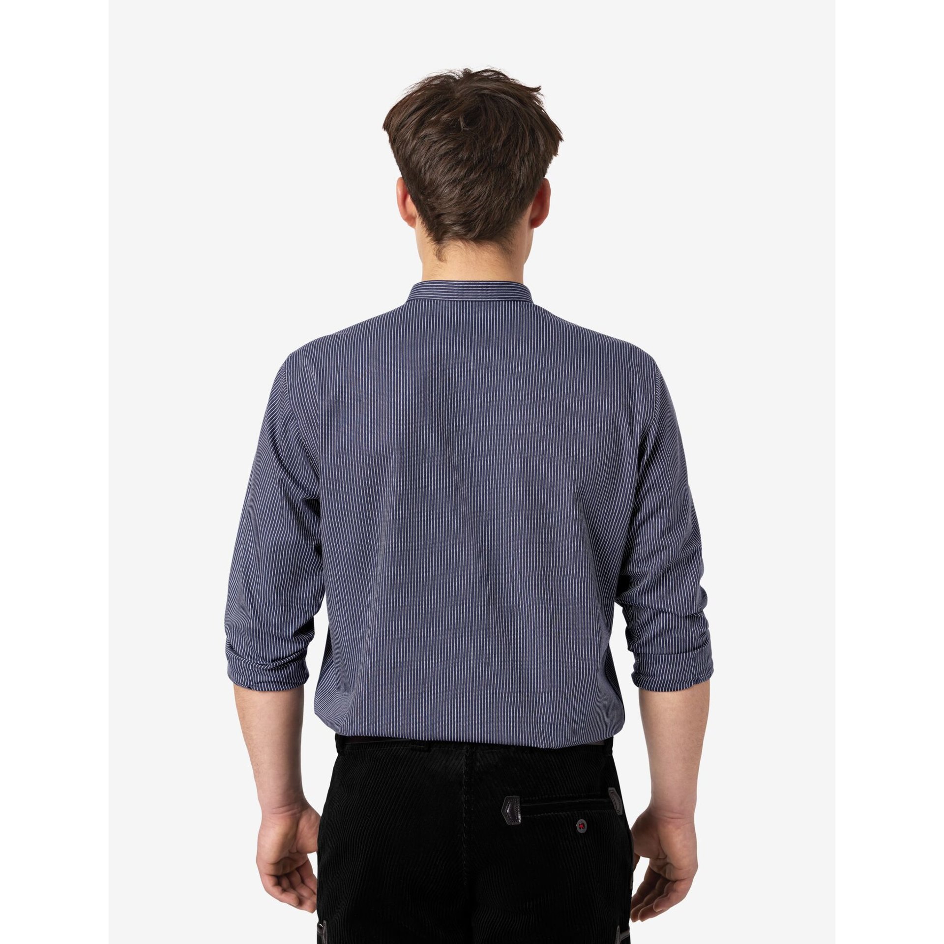 BO Arbeitshemd unisex marine-weiß S