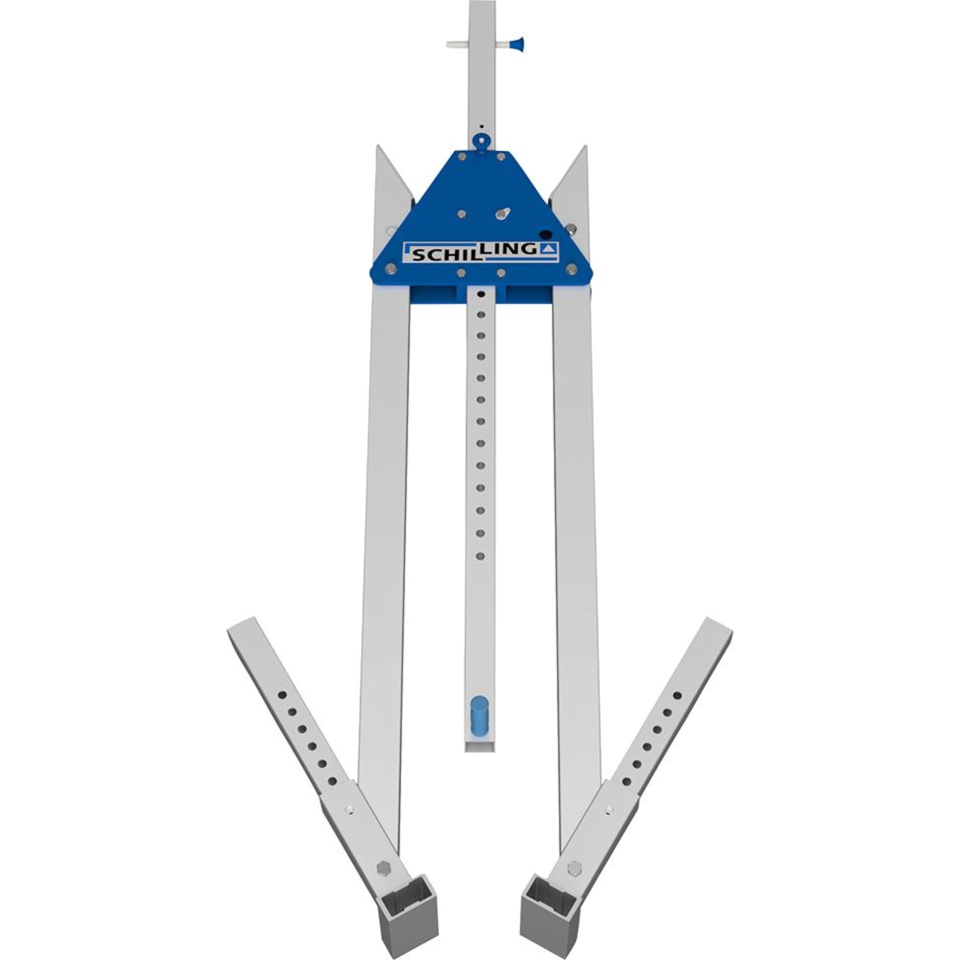 Aluportalkran stationär H2786-4336 mm 2000 kg TL 4000 mm Alu-Doppel-Träger