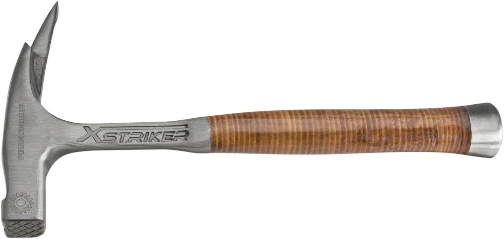 Latthammer XSTRIKER geschmiedet gerauht mit Ledergriff Latthammer XSTRIKER geschmiedet gerauht mit Ledergriff
