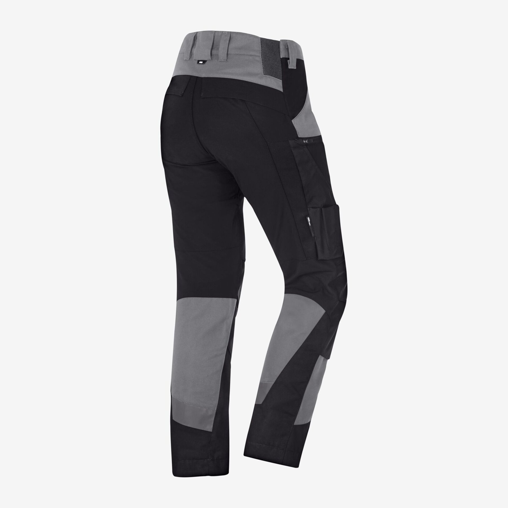 LEO Arbeitshose elastisch grau-schwarz 110