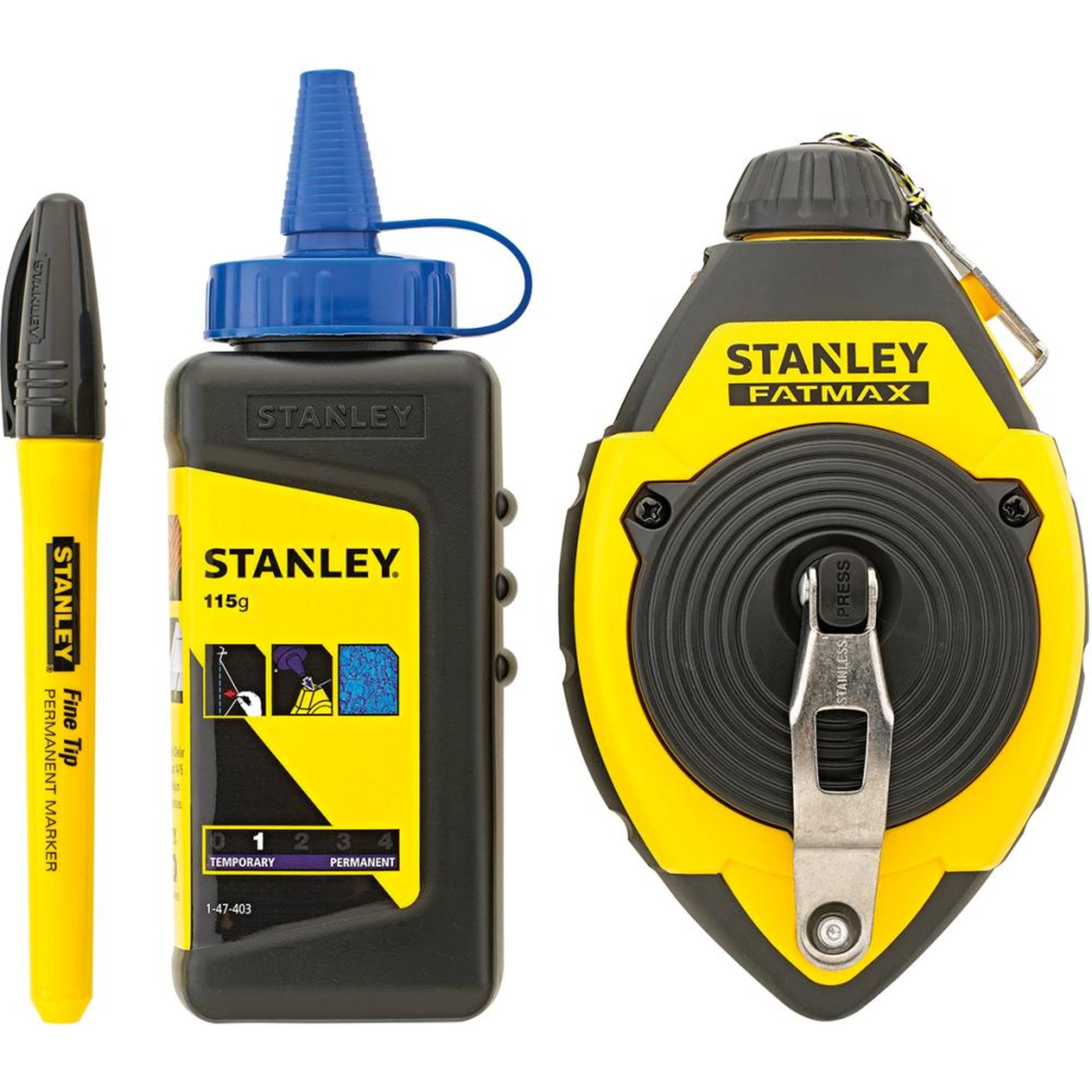 Schlagschnurautomat-Set FatMax" 30m Stanley FAT MAX