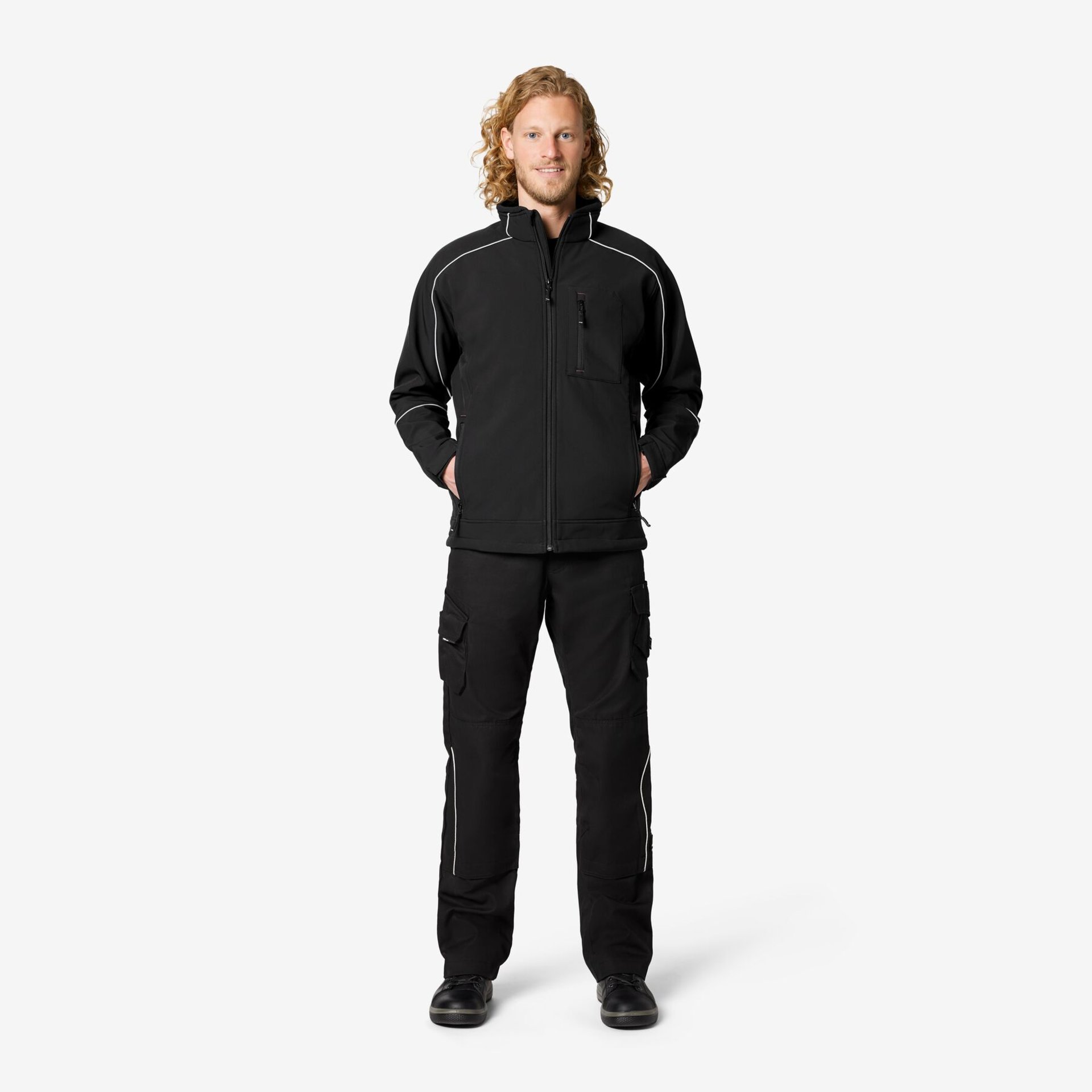 DIRK Softshell-Jacke schwarz 5XL