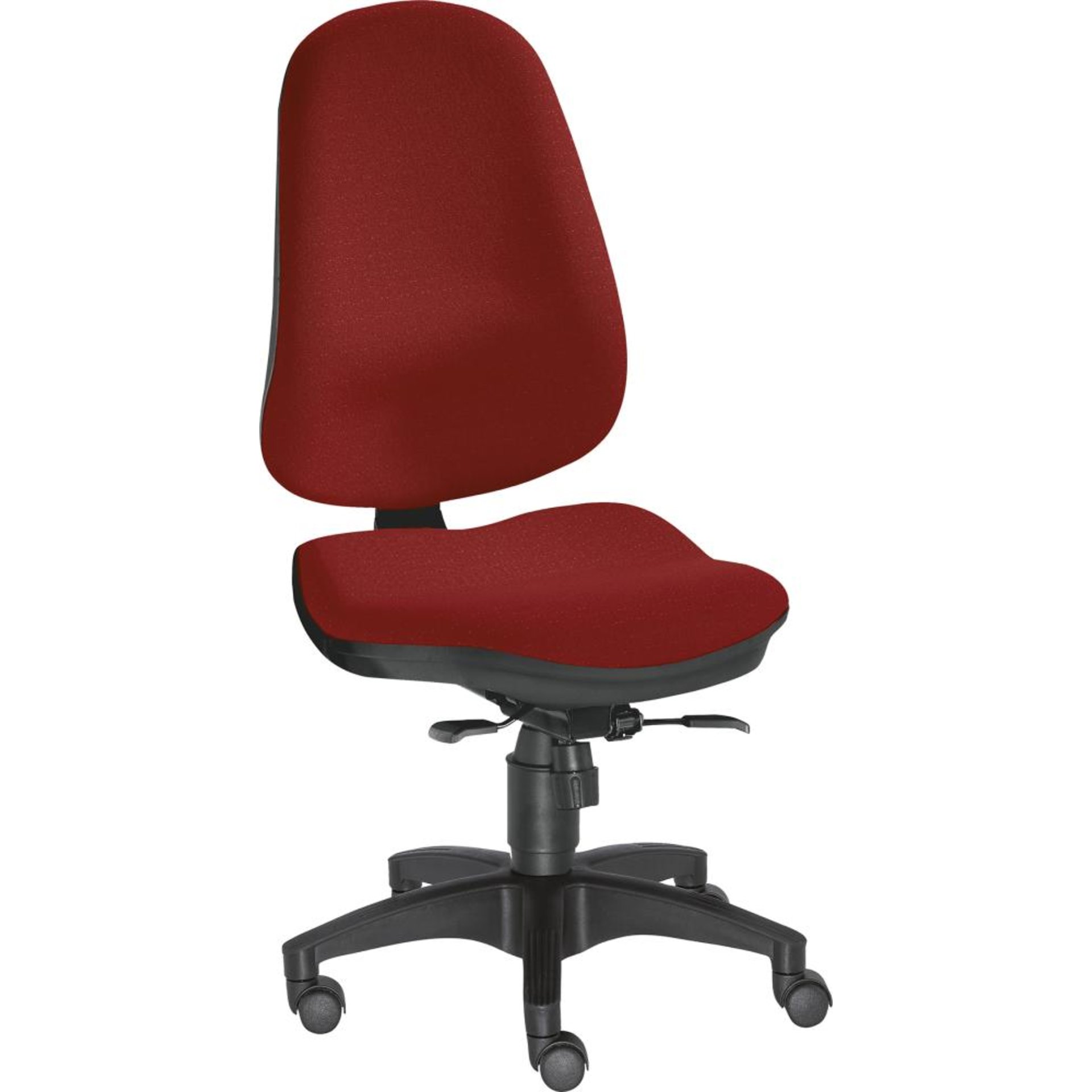 Bandscheibenstuhl Profi Ultra S rot belastbar bis 60kg Bezug: 100 % Polyester