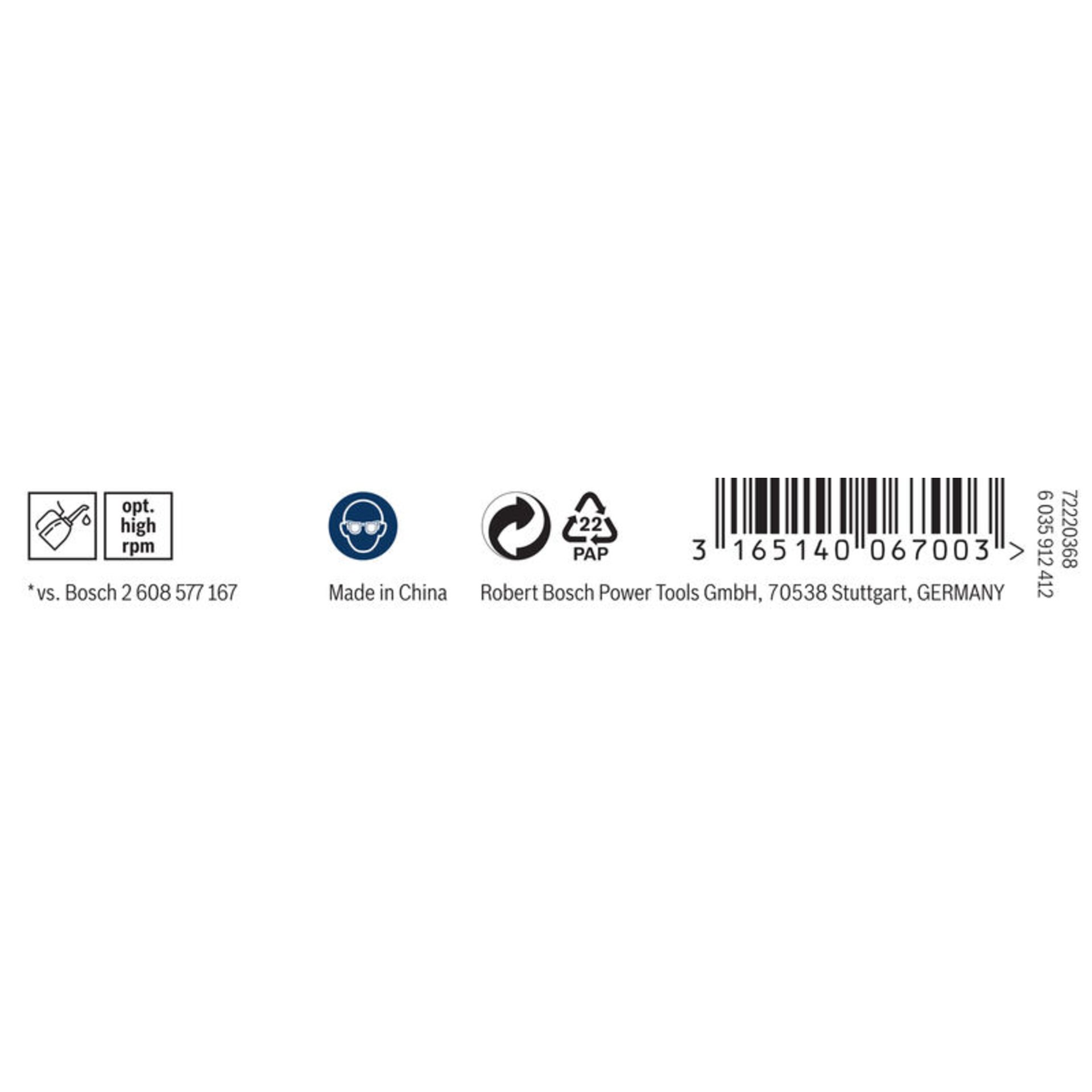 PRO Metal HSS-G Spiralbohrer, 2,5 x 62 x 95 mm, 5-tlg.