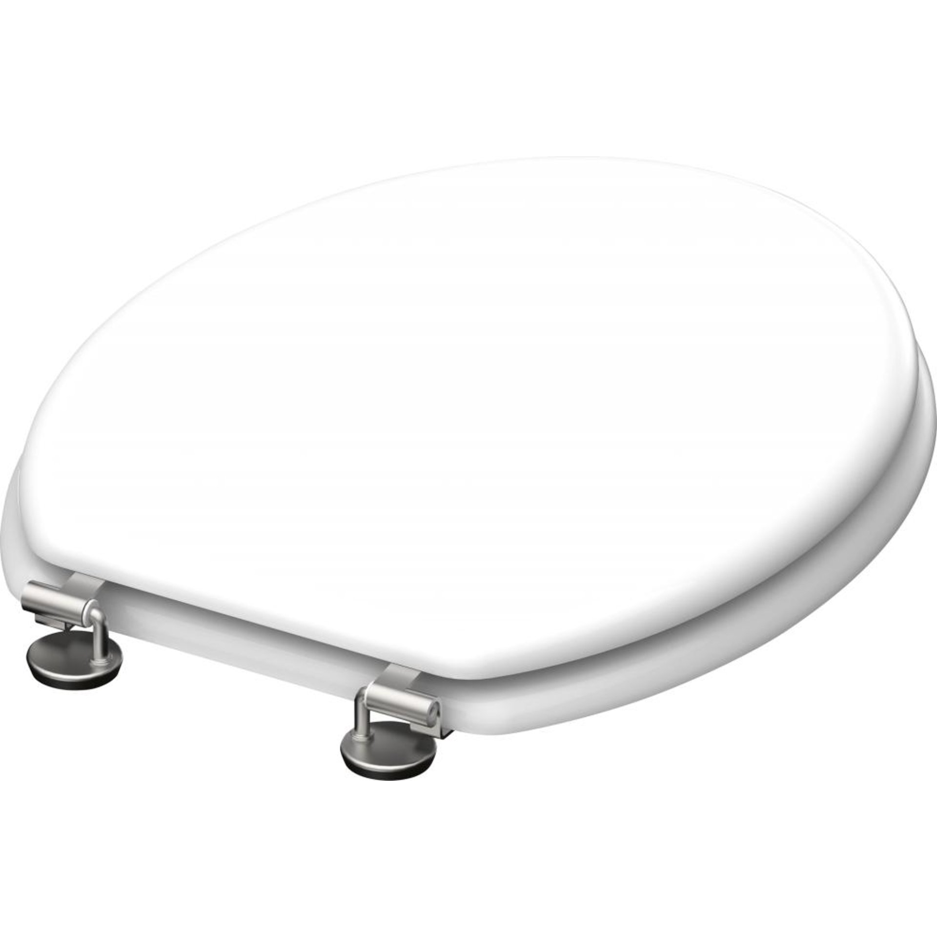 Holzkern WC-Sitz WHITE