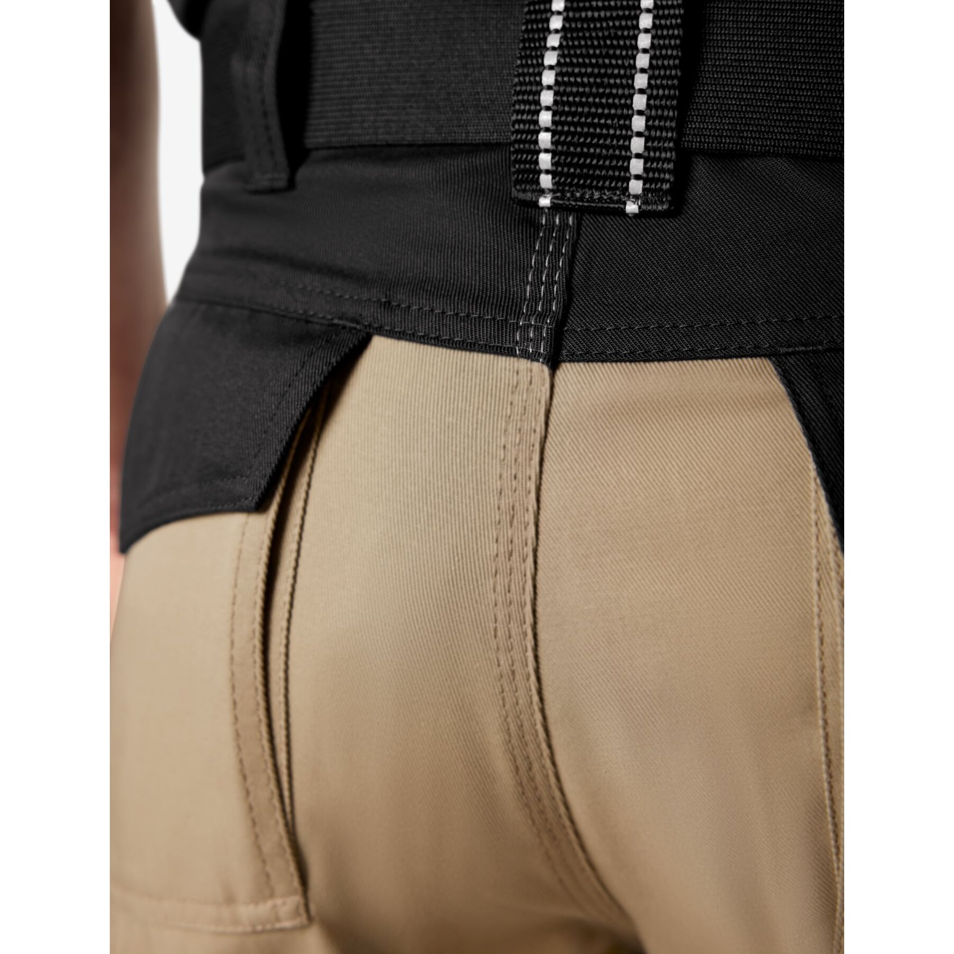 BRUNO Arbeitshose beige-schwarz 88