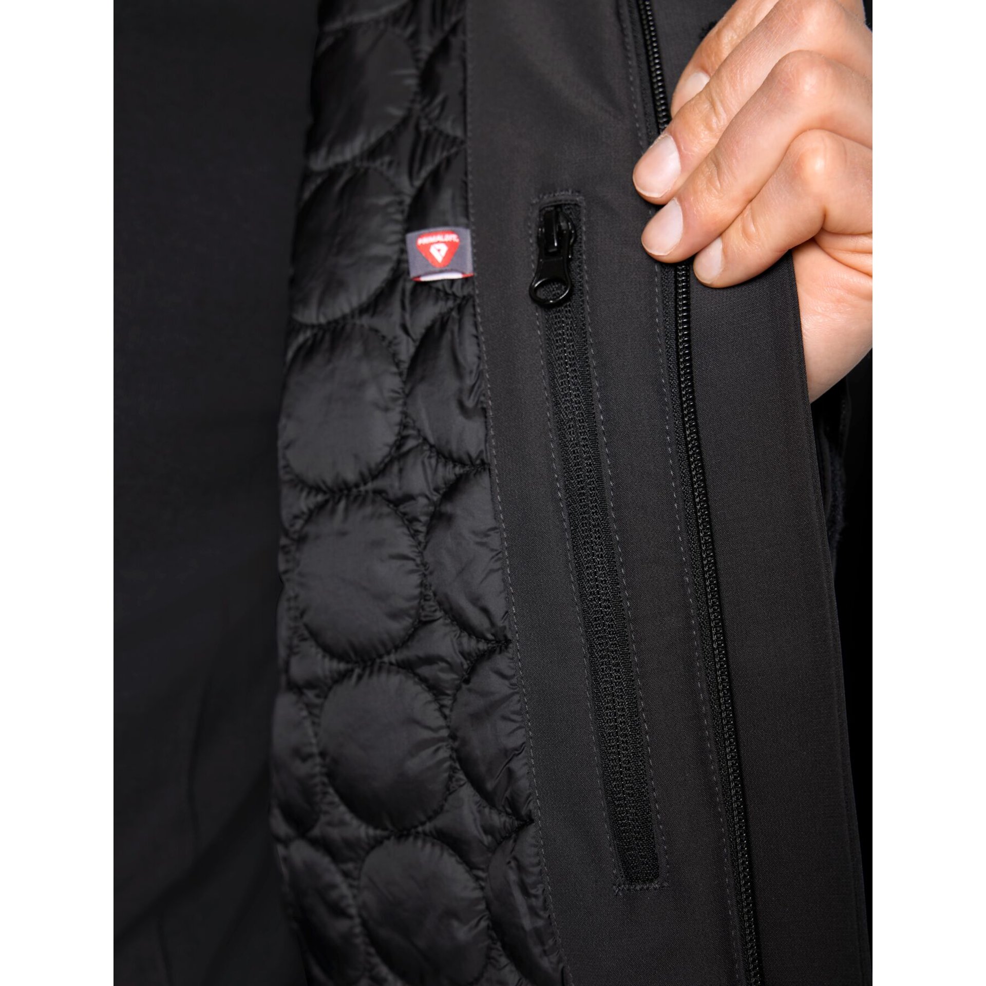 GEORG Arbeitsjacke Primaloft anthrazit-schwarz 2XL