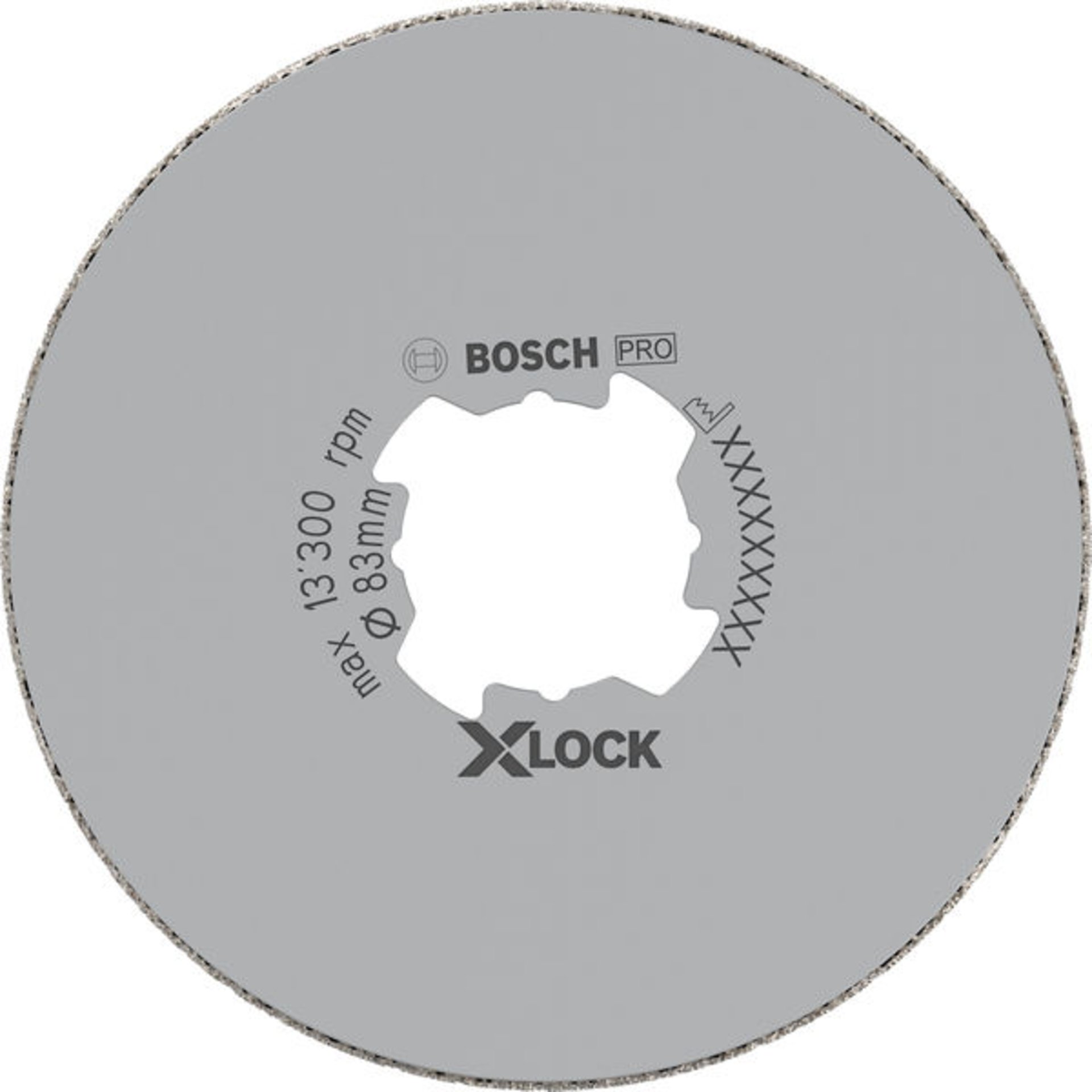 PRO Ceramic dry Trockenbohrkrone, 83 x 35 mm, X-Lock