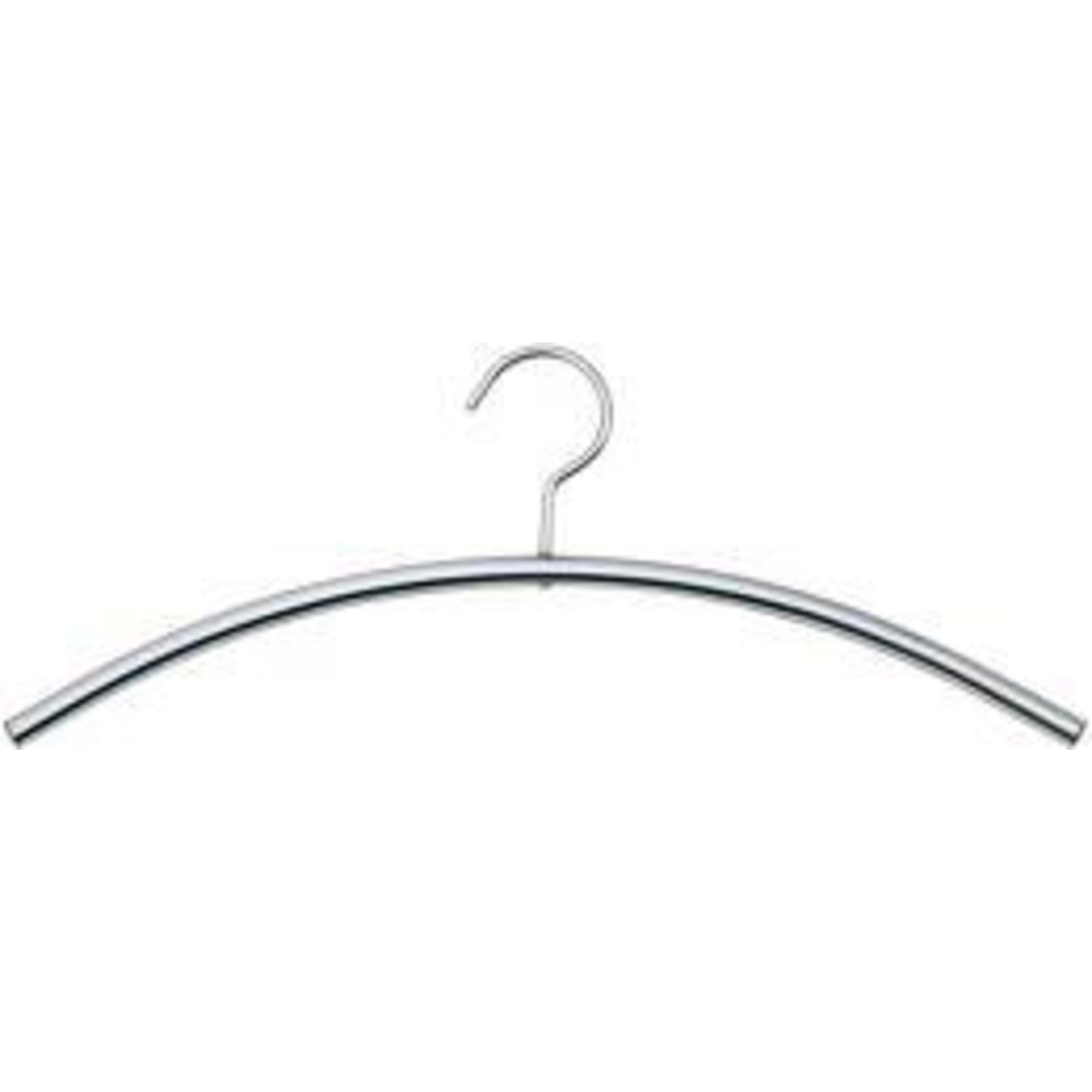 Kleiderbügel Stahl silber 5er-Pack