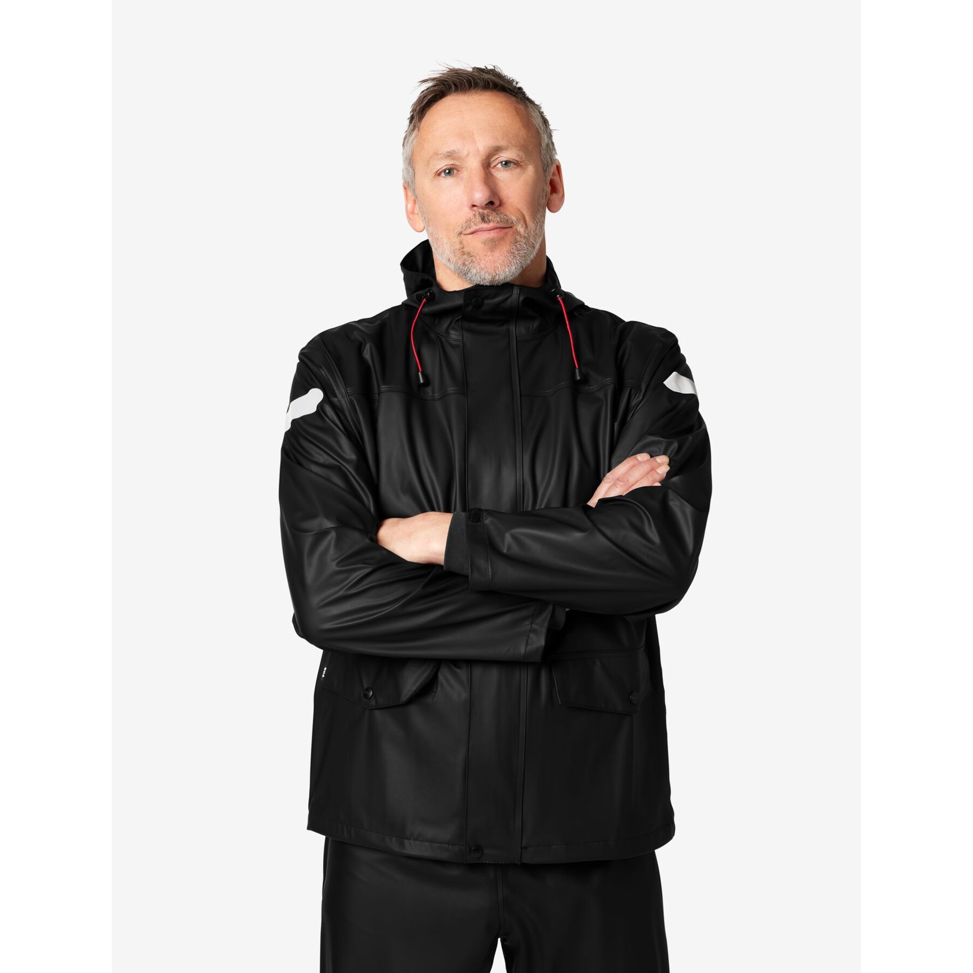 RAINER PU-Stretch-Regenjacke EN 343 schwarz 3XL