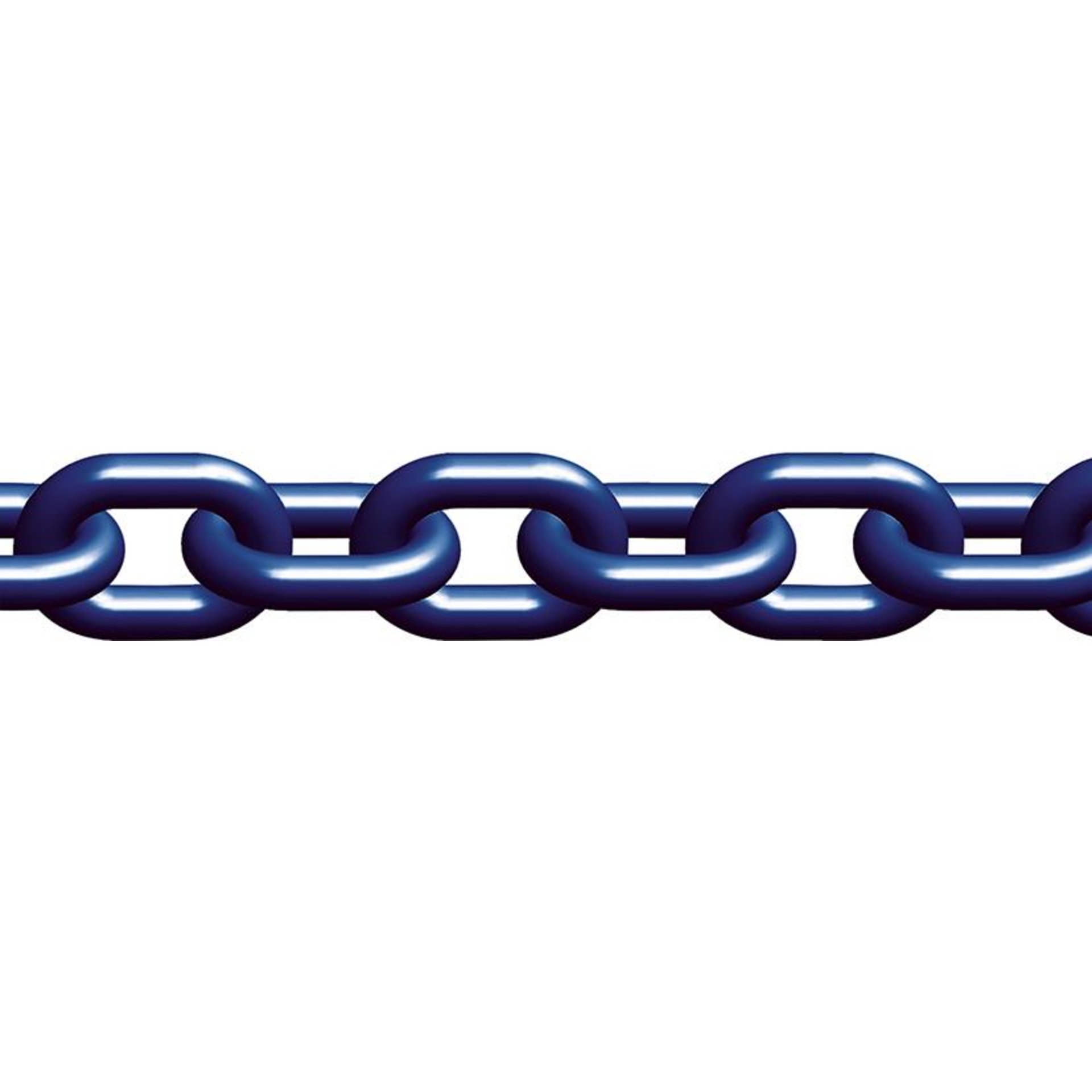 Anschlagkette, blau, Sondergüte 10