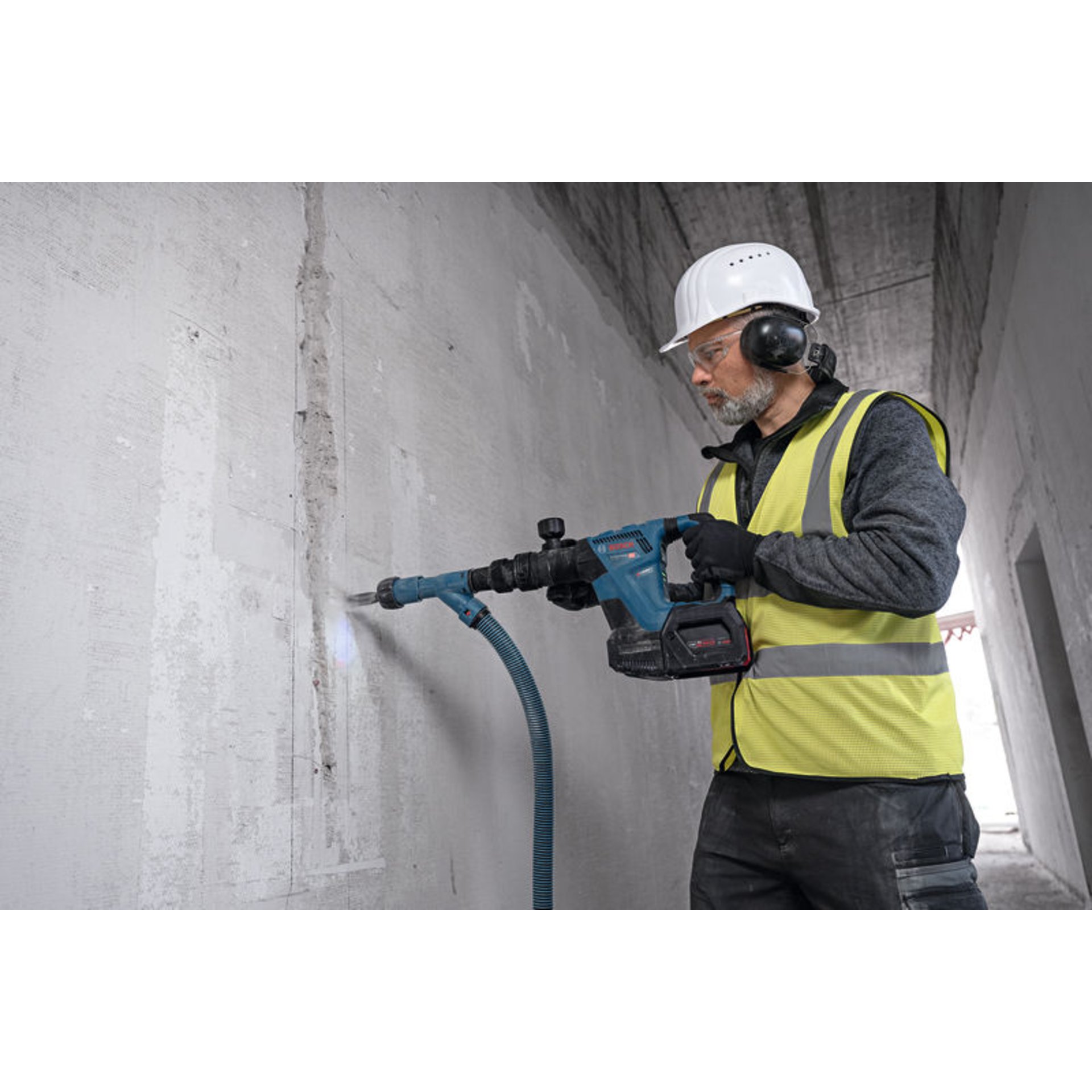 Akku-Schlaghammer mit SDS max GSH 18V-5 in XL-BOXX