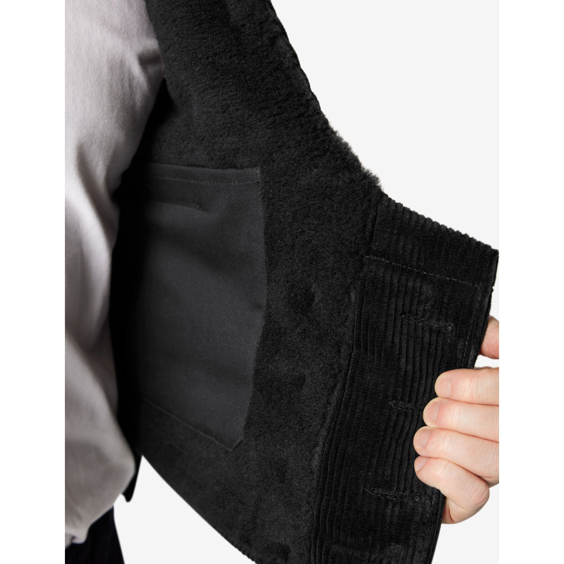 THOMAS Zunftweste Trenkercord schwarz 94