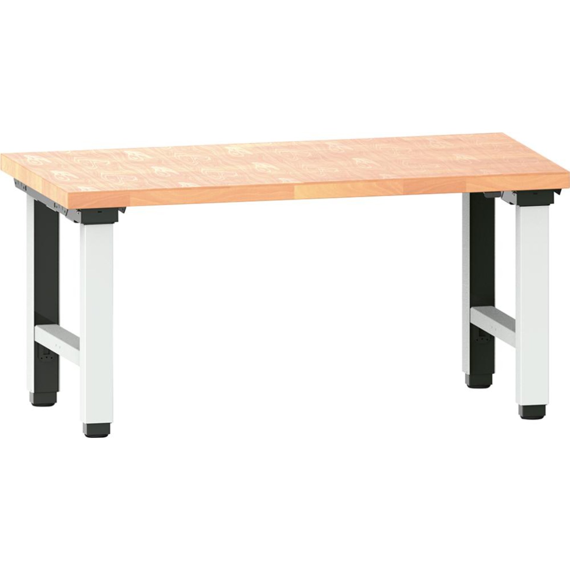 Arbeitstisch Quattro komplett, Buche