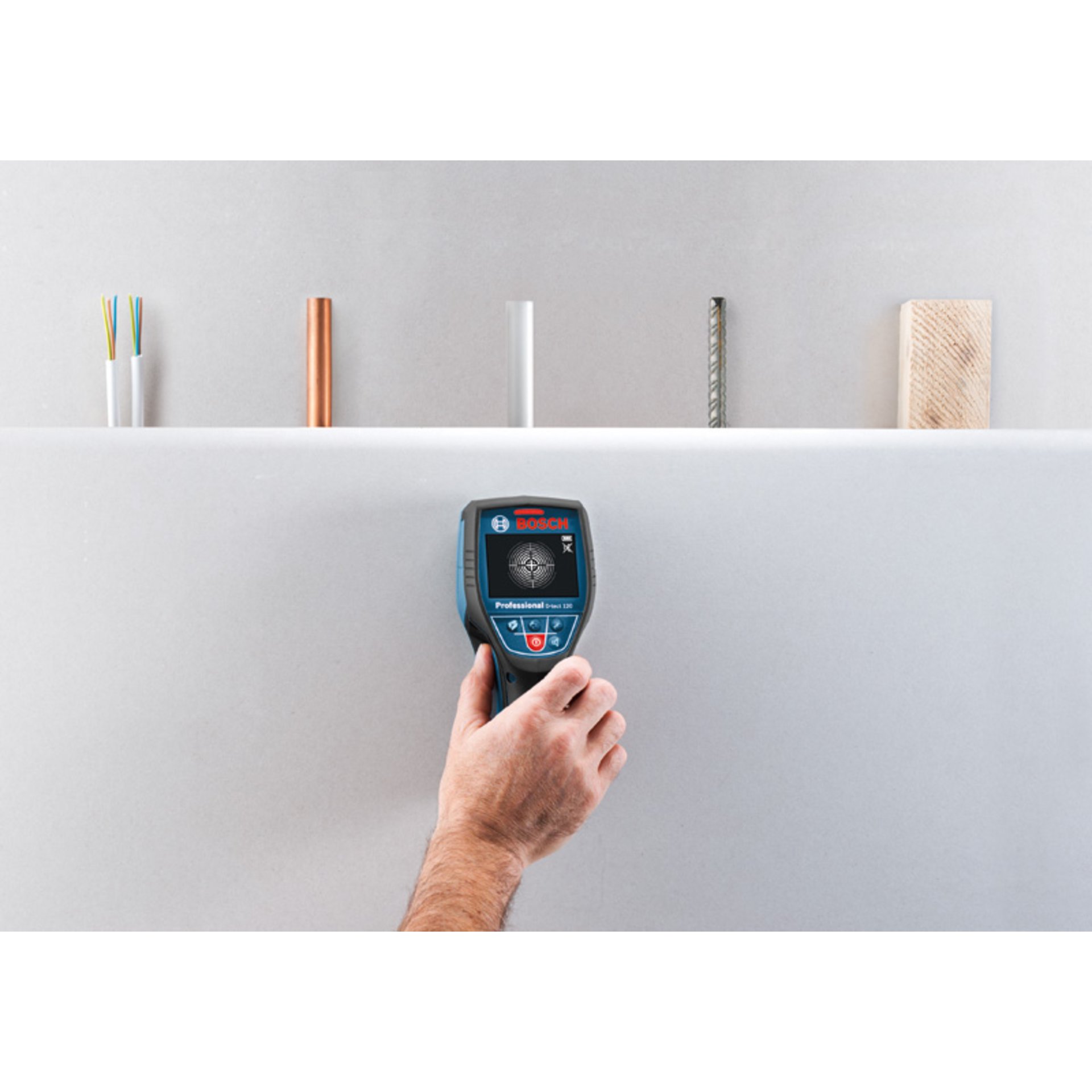 Ortungsgerät Wallscanner D-tect 120, 1 x Akku GBA 12V 2.0Ah in L-BOXX
