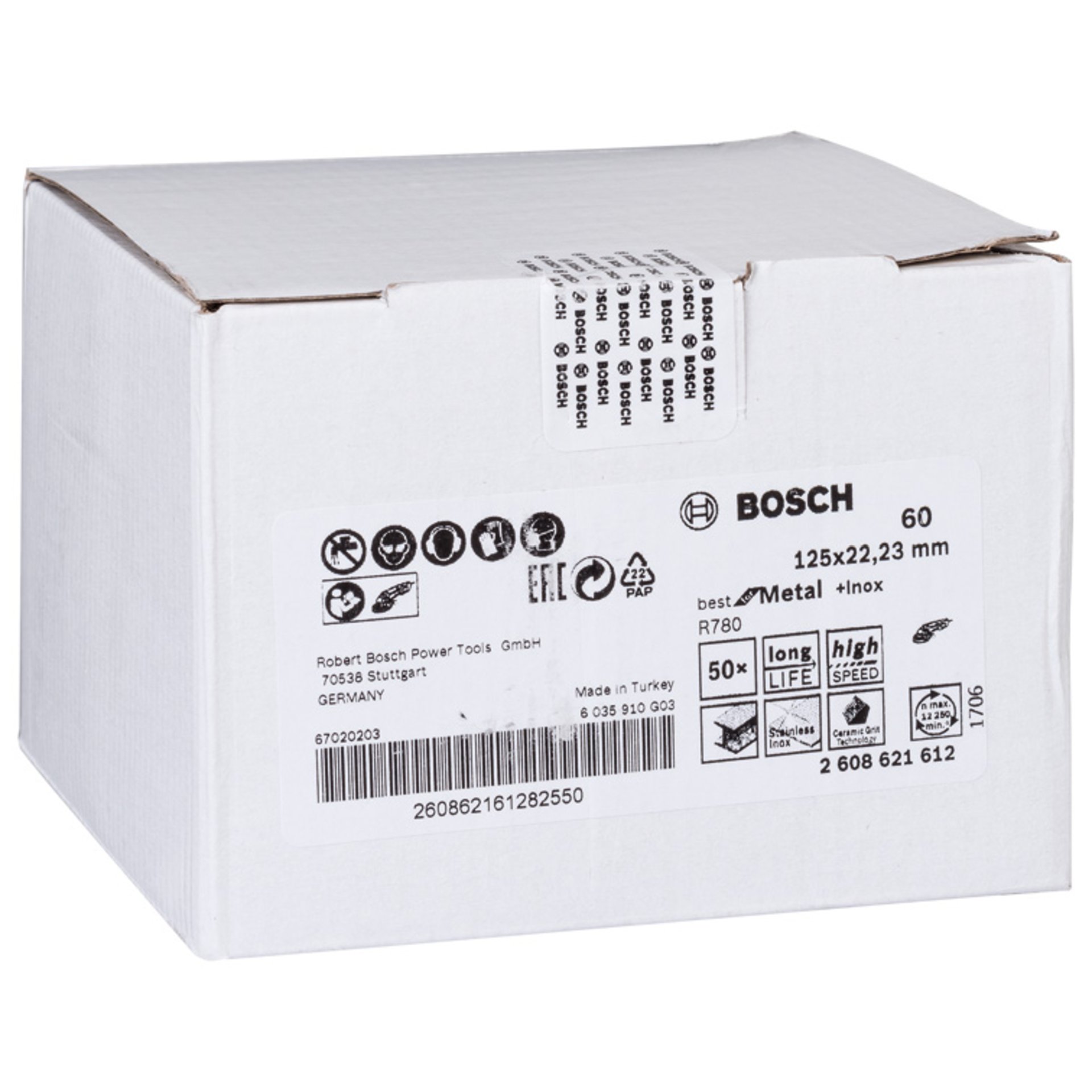 PRO R780 Fiberscheibe, 125 mm, G60