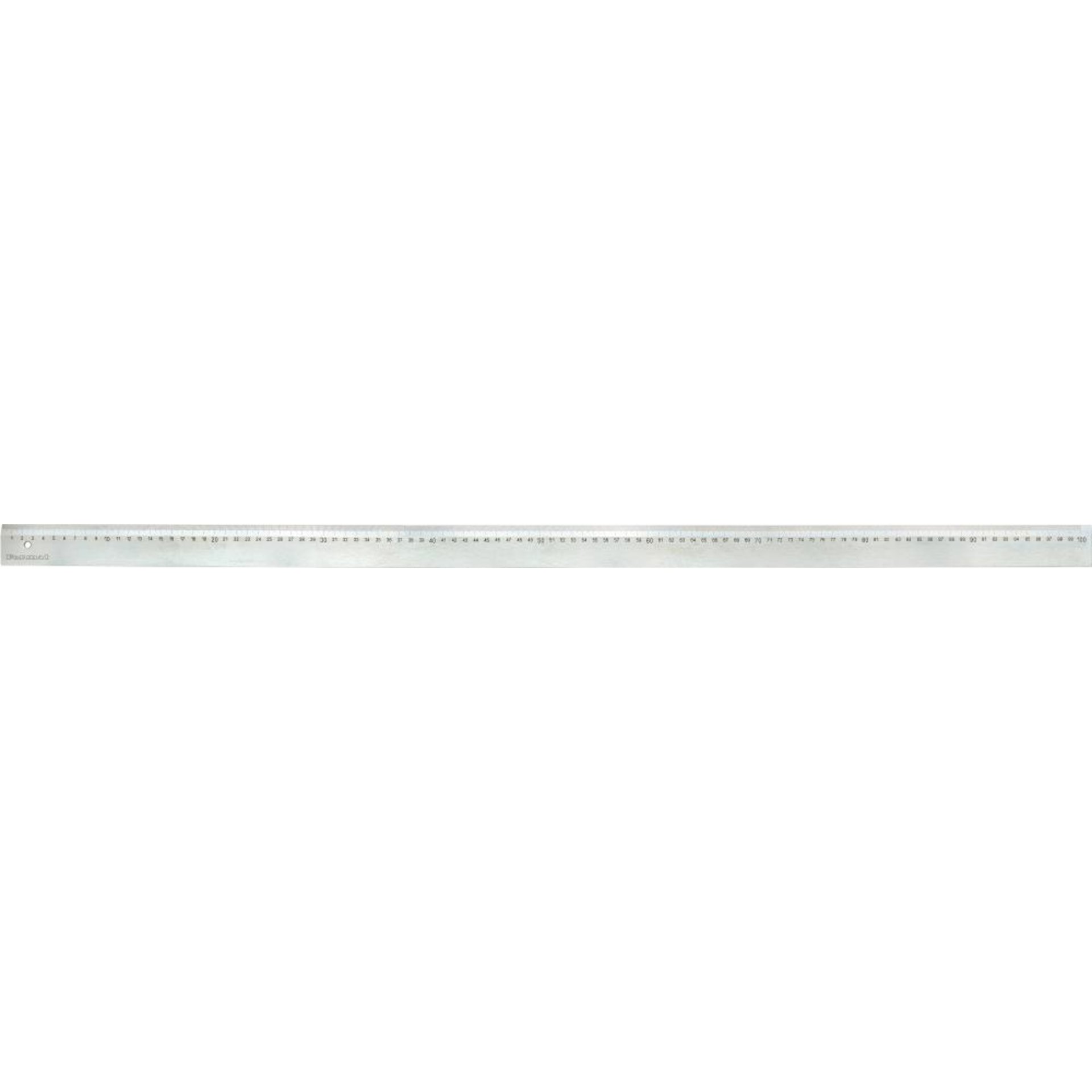 Stahllineal m. Facette 1000x40x5mm FORMAT