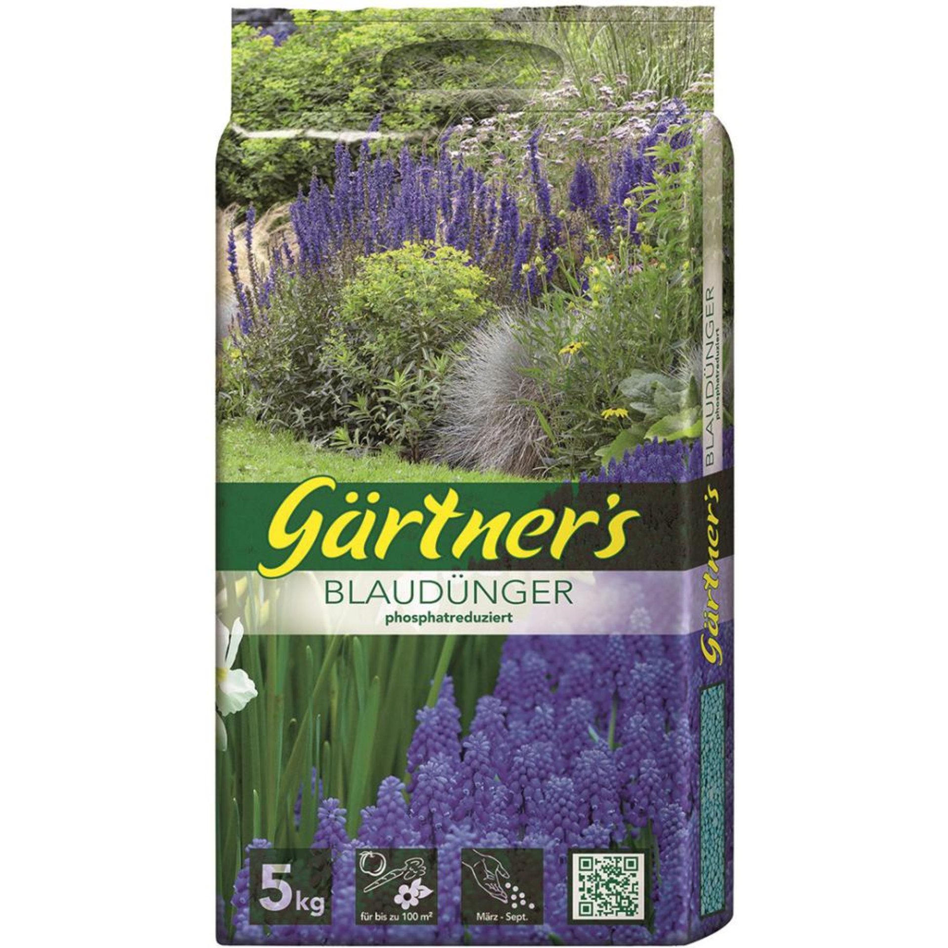 Blaudünger 12+6+15+2 phosphatreduziert GÄR 5kg FFGR