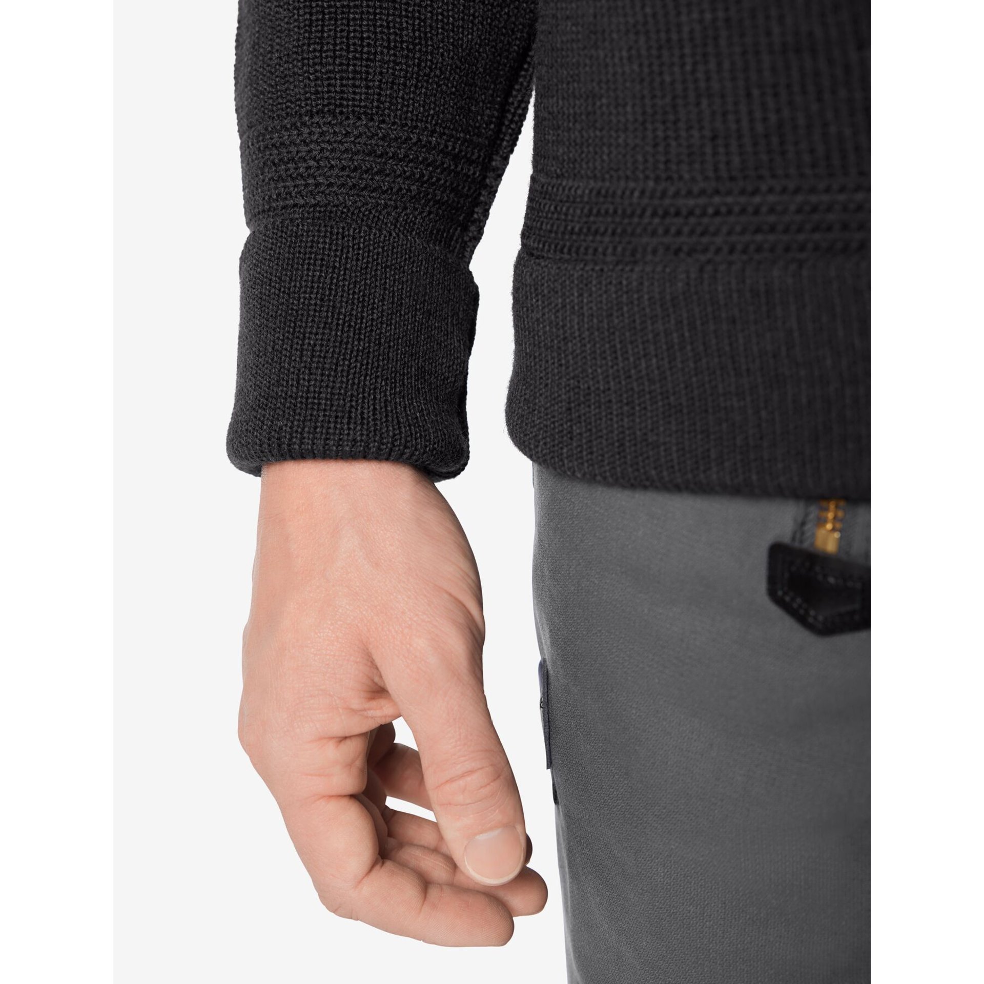 HINNERK Seemanns-Troyer anthrazit 2XL