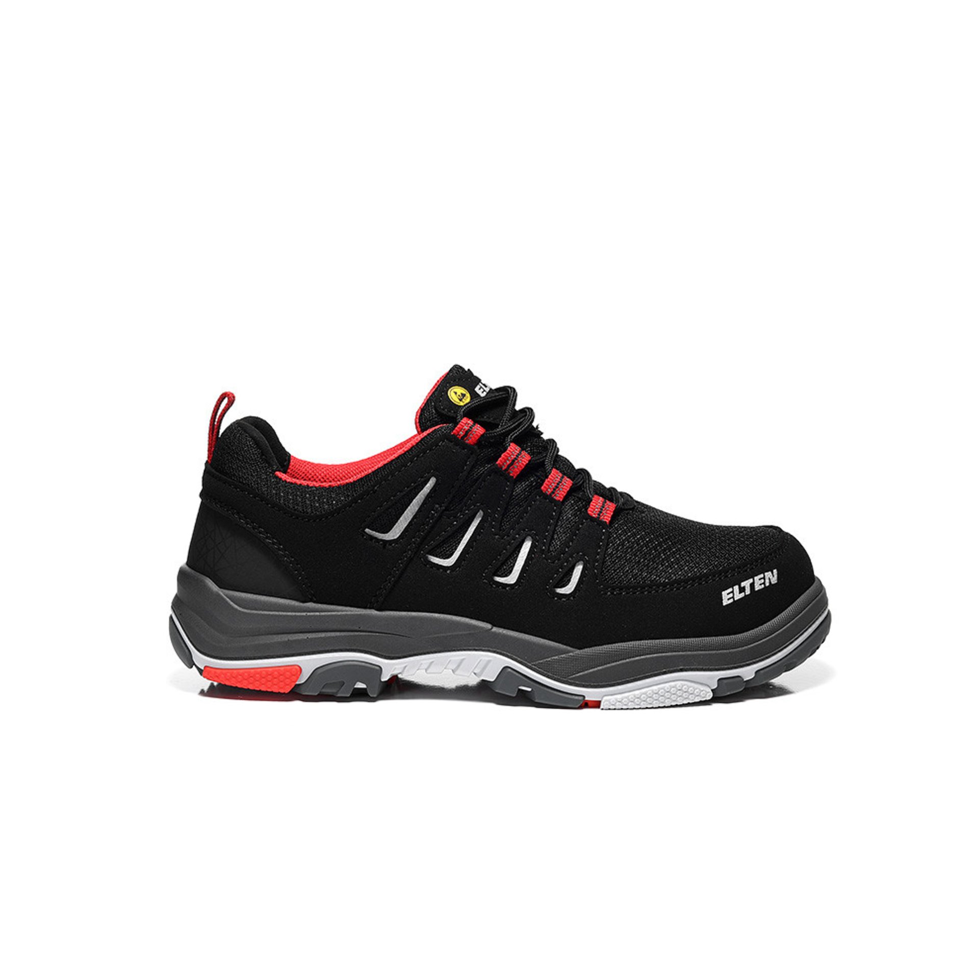Sicherheitshalbschuh WILLIAM red Low ESD S1P Typ 3, Gr. 43