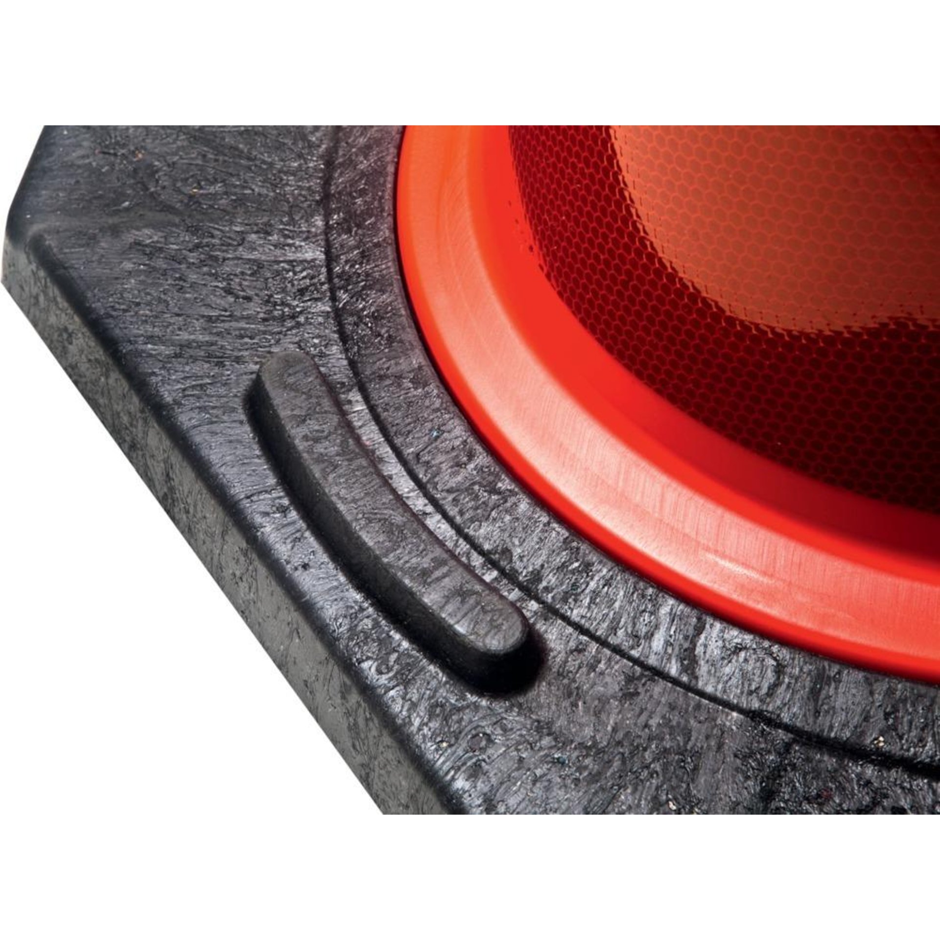 MORION-Reflexkegel-EU 500Typ A, rot-weiss reflekt.