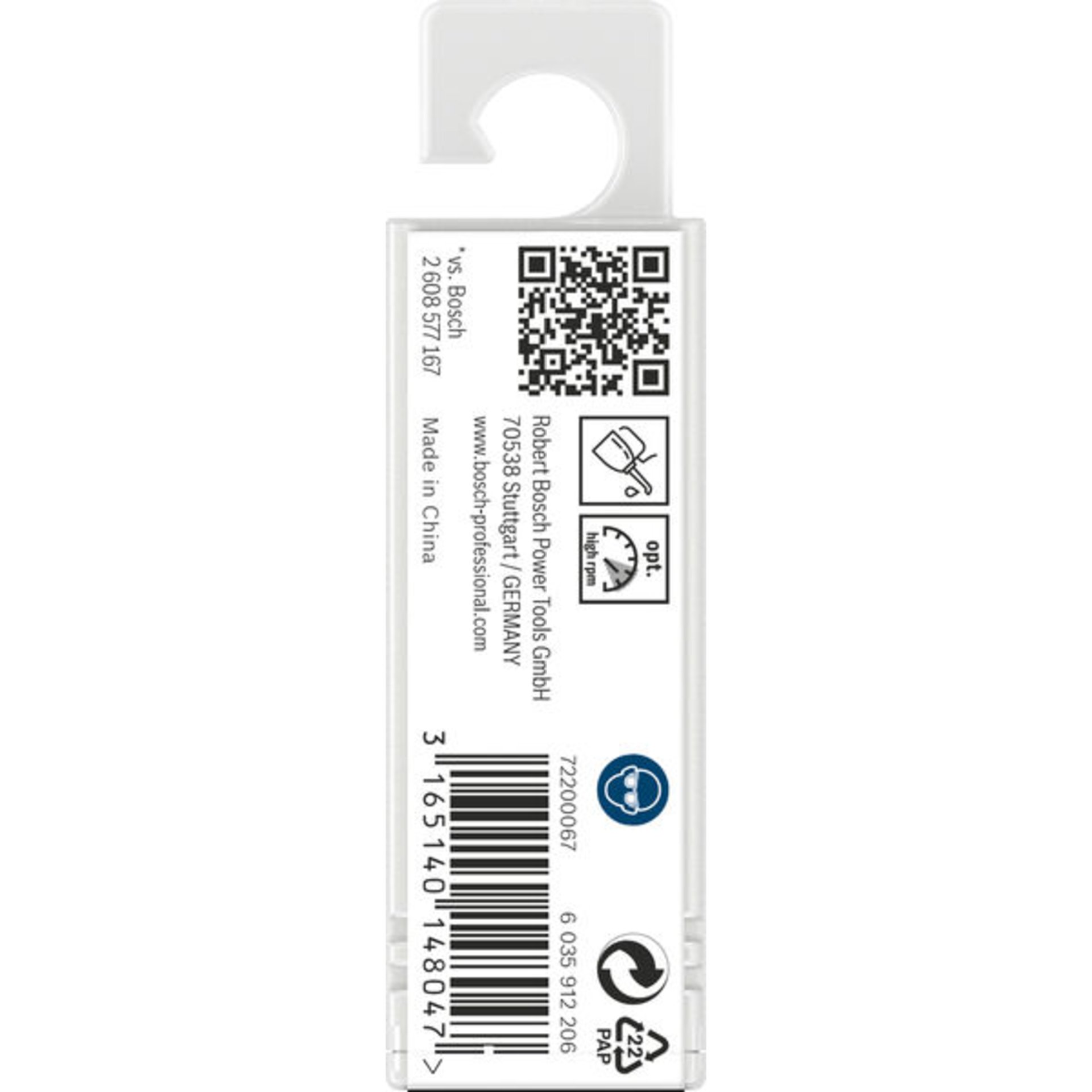 PRO Metal HSS-G Spiralbohrer mit Doppelklinge, 3,2 x 11 x 49 mm, 10-tlg.