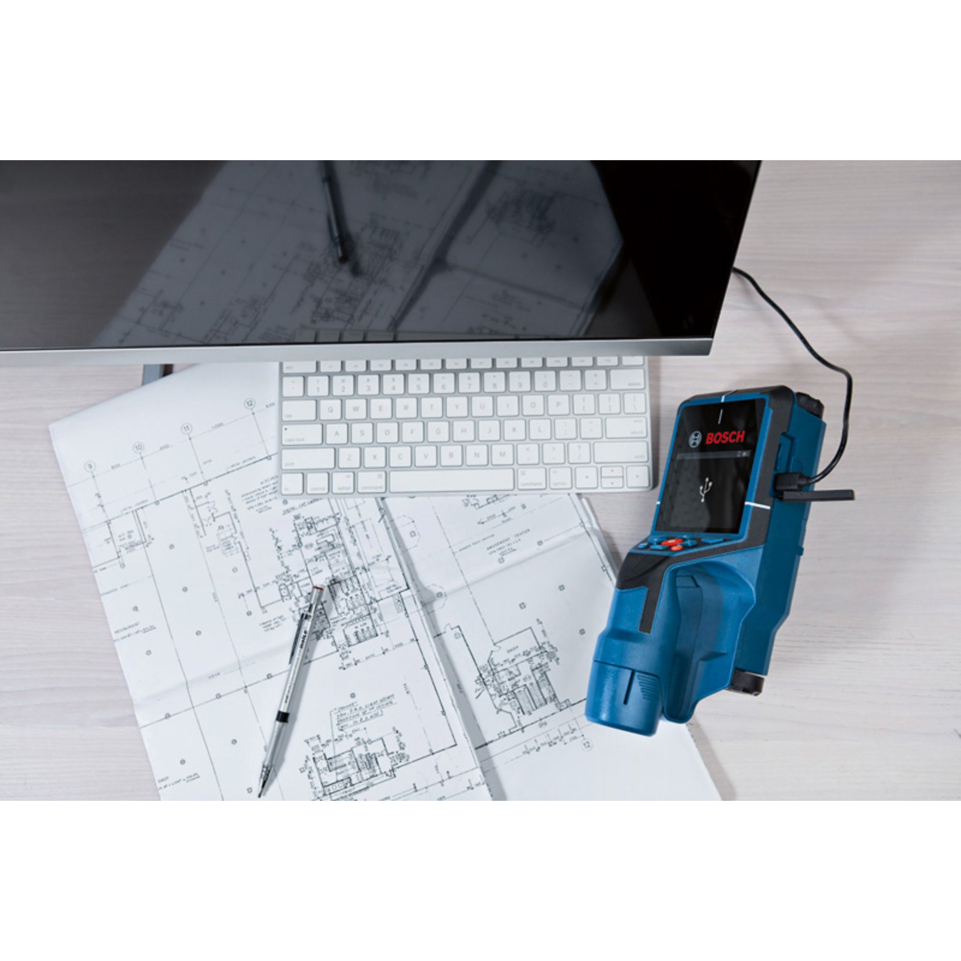 Ortungsgerät Wallscanner D-tect 200 C, 1 x Akku GBA 12V 2.0Ah in L-BOXX