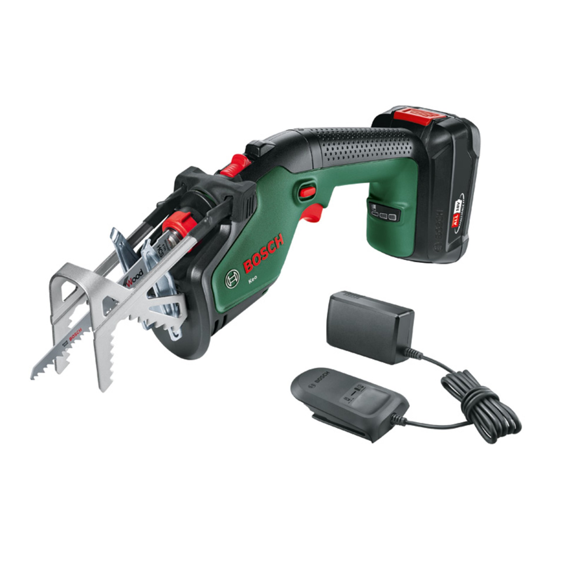 Akku-Gartensäge Keo, 1 x Akku PBA 18V 2.0Ah