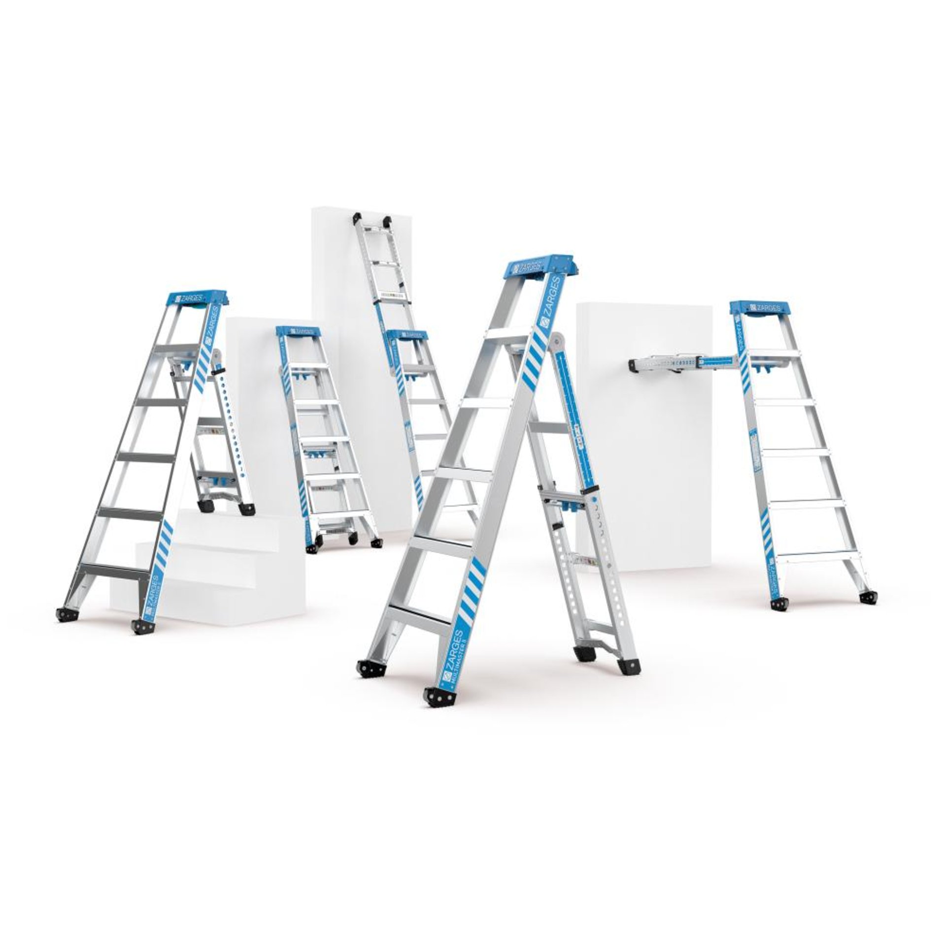 Kombileiter Multimaster 5 Leiterlänge 2,88 m Arbeitshöhe 3,70 m