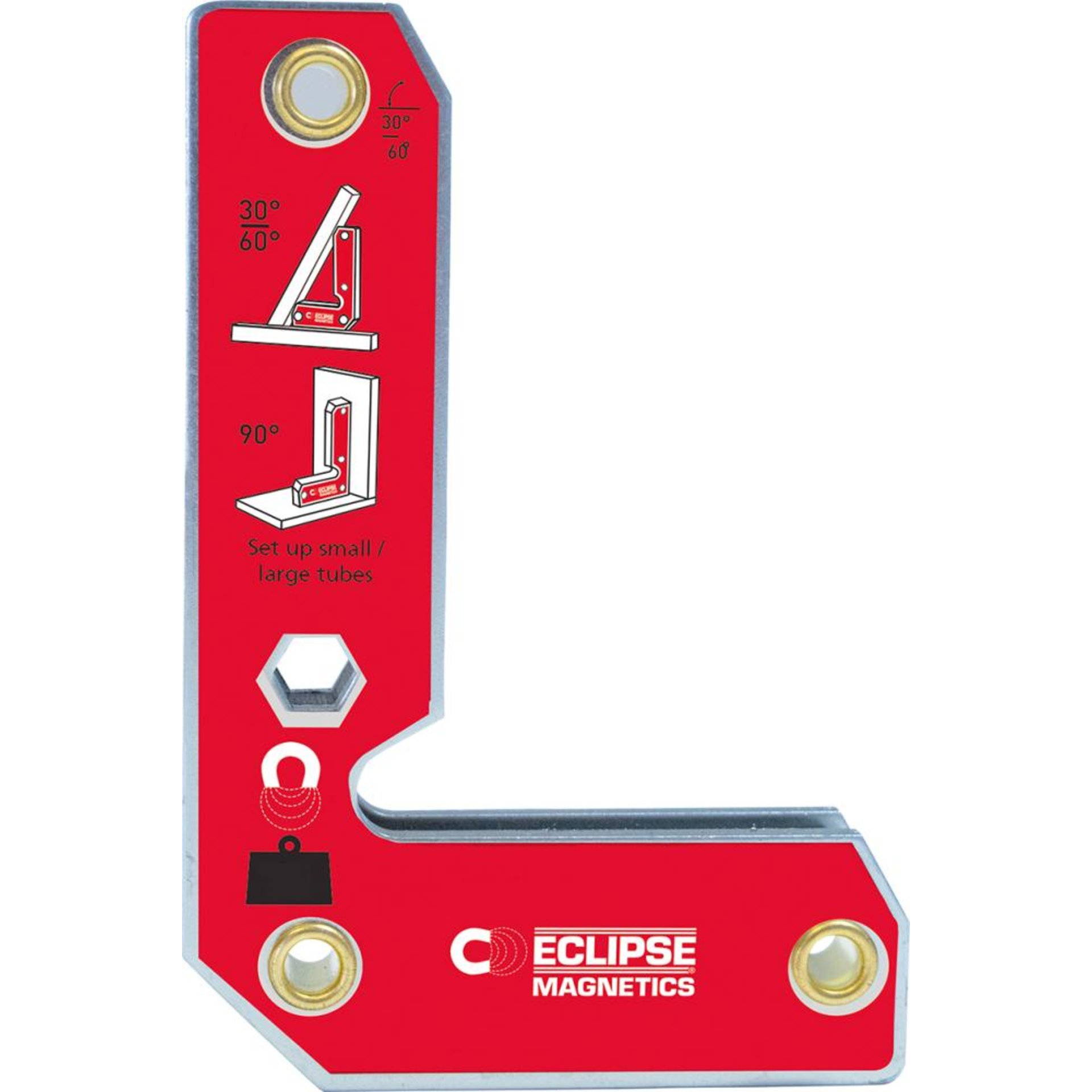 Klemm-Schweißhalter 165x110mm Eclipse