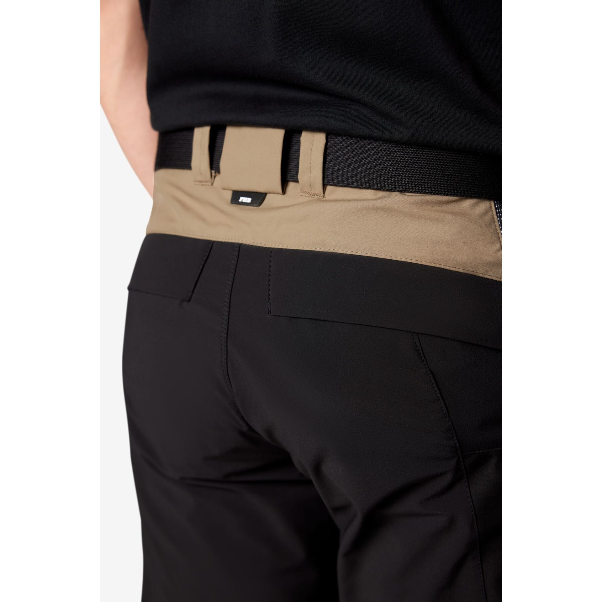 MIO Arbeitshose elastisch beige-schwarz 106