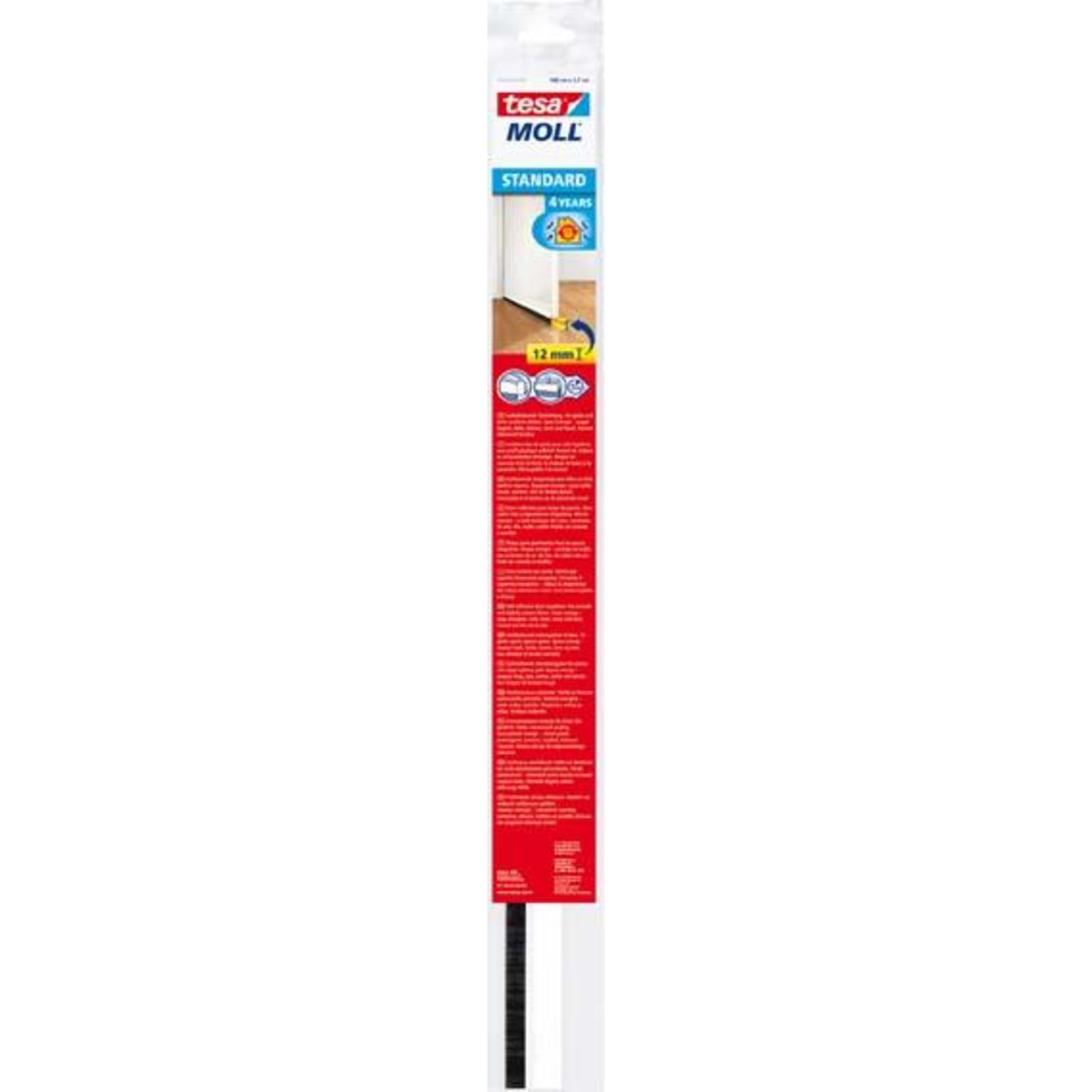 Tür-Dichtung 5433 transp.bis 12mm Spalte tesa