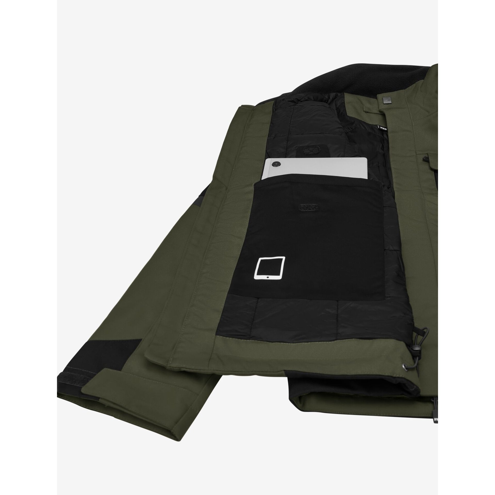 LARS Arbeitsjacke oliv-schwarz L
