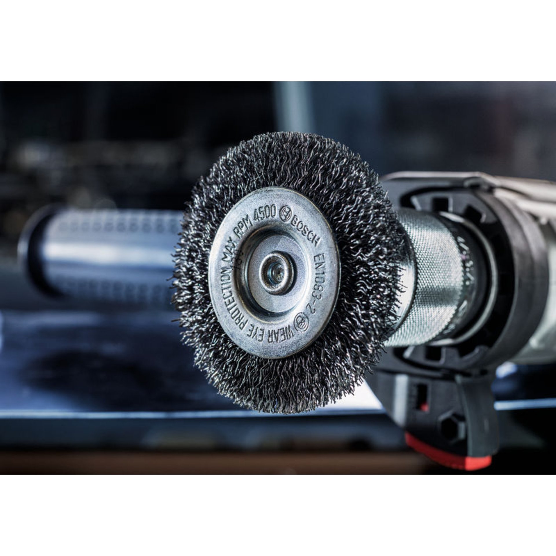 PRO Metal clean Scheibenbürste, gerader Schaft, 50 x 0,3 mm
