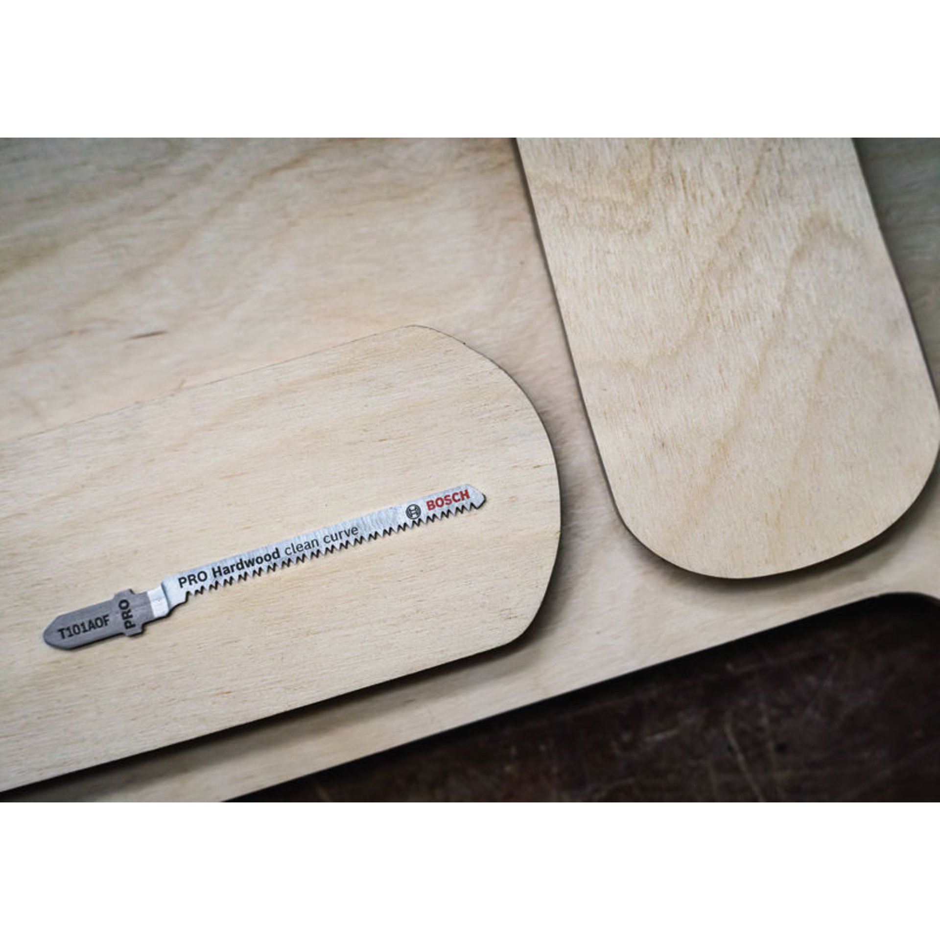 PRO Hardwood clean curve T101AOF Stichsägeblatt, 83 mm, 5-tlg.