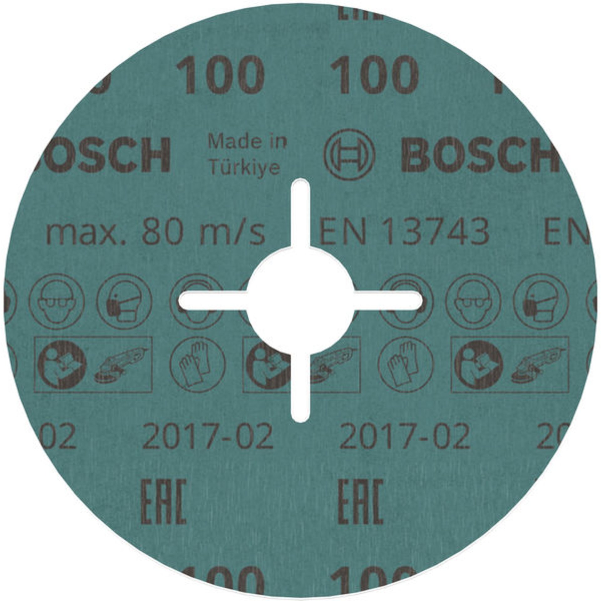 PRO R780 Fiberscheibe, 125 mm, G100