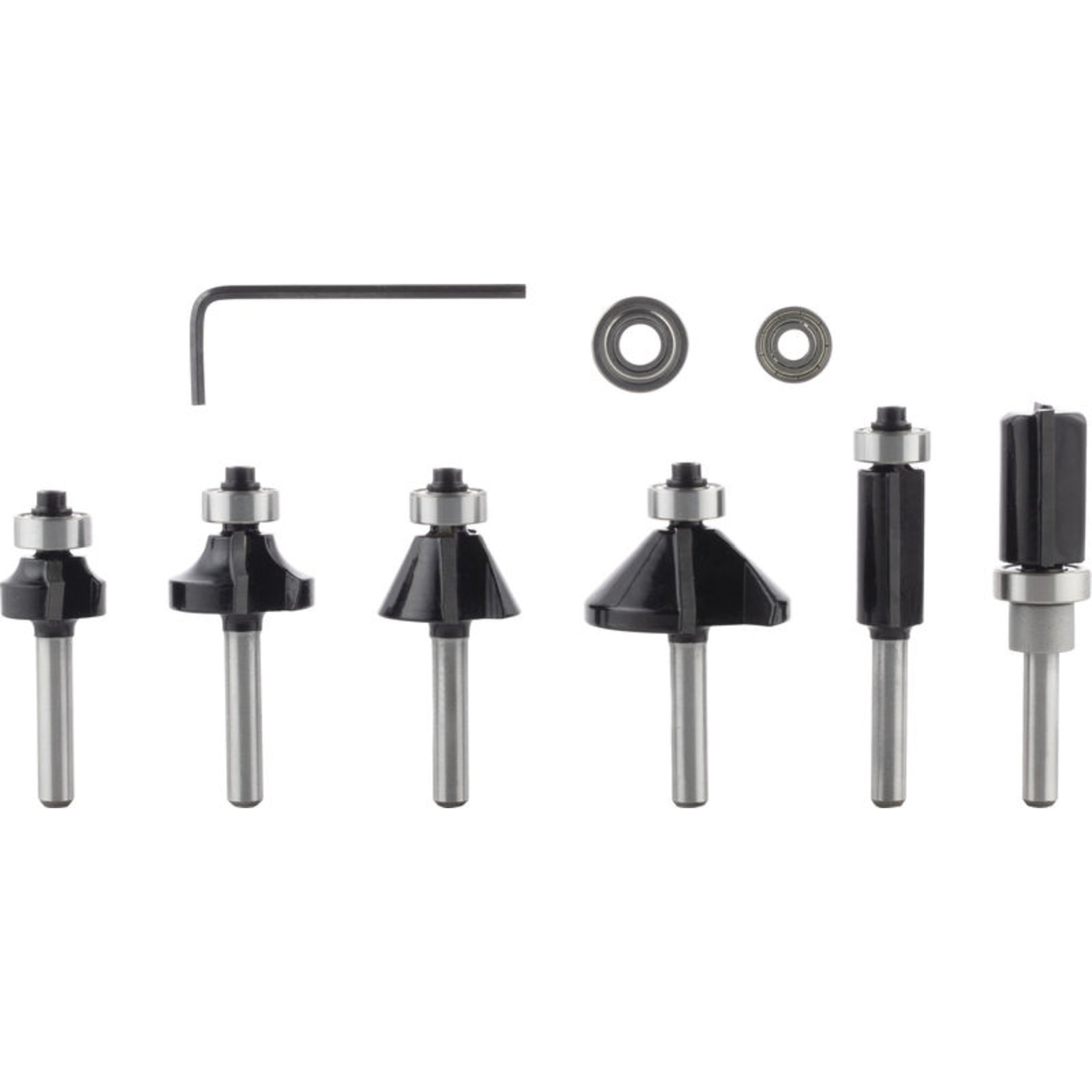 PRO Kantenfräser-Set, 6 mm, 6-tlg