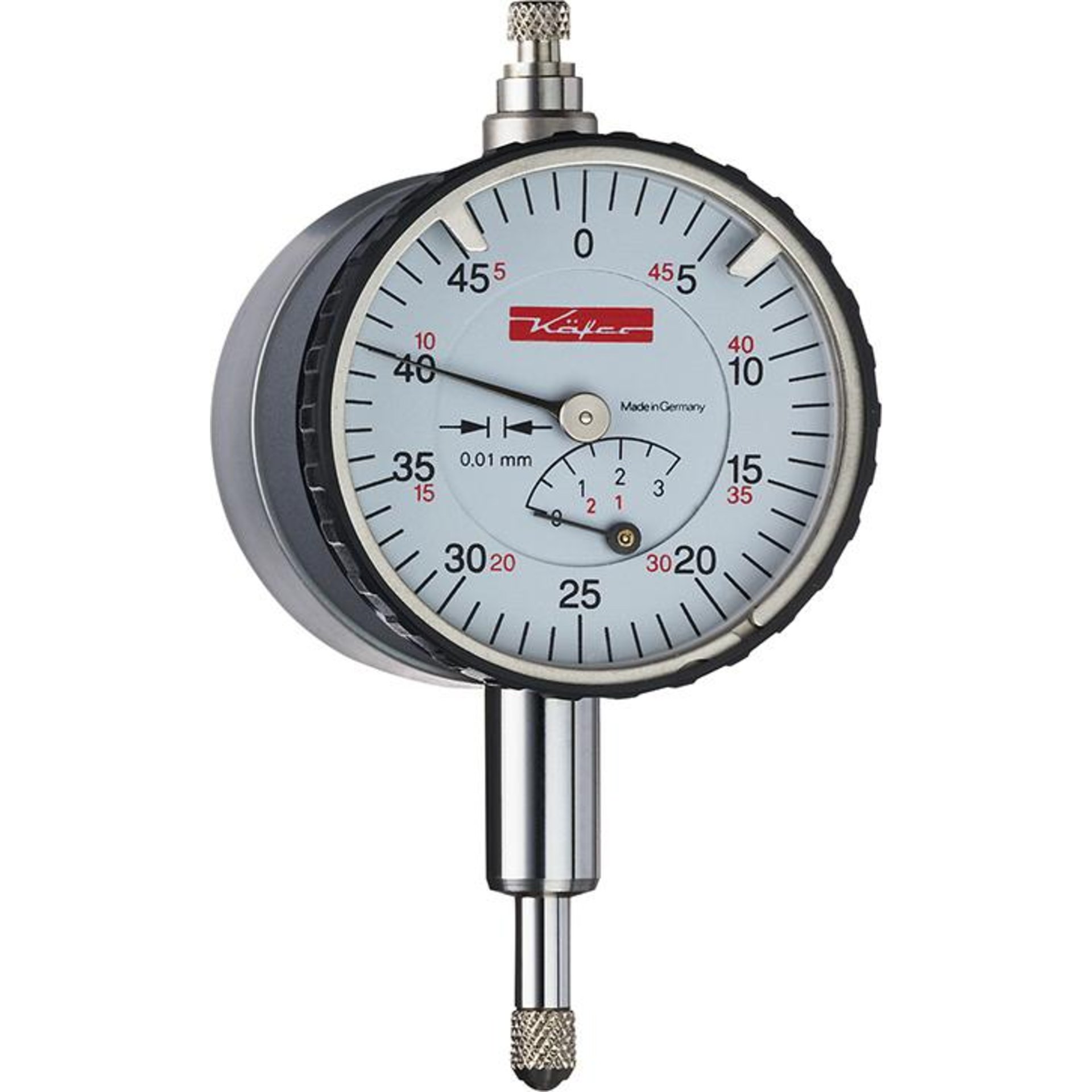 Kleinmessuhr KM 4 T mit Magnetrückwand D40mm KÄFER