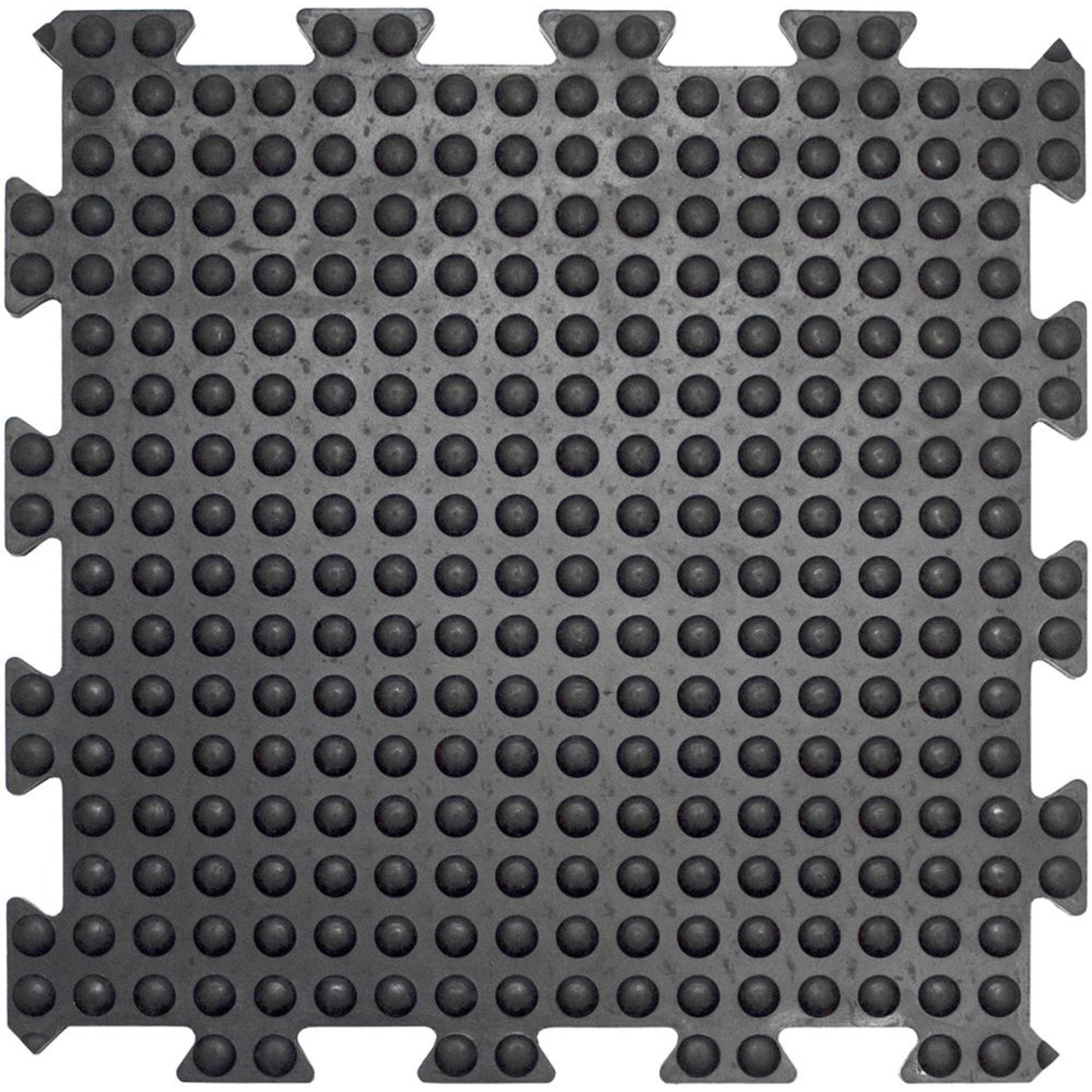 Anti-Ermüdungsfliese Bubblemat Connect Mittelstück B50xL50 cm schwarz