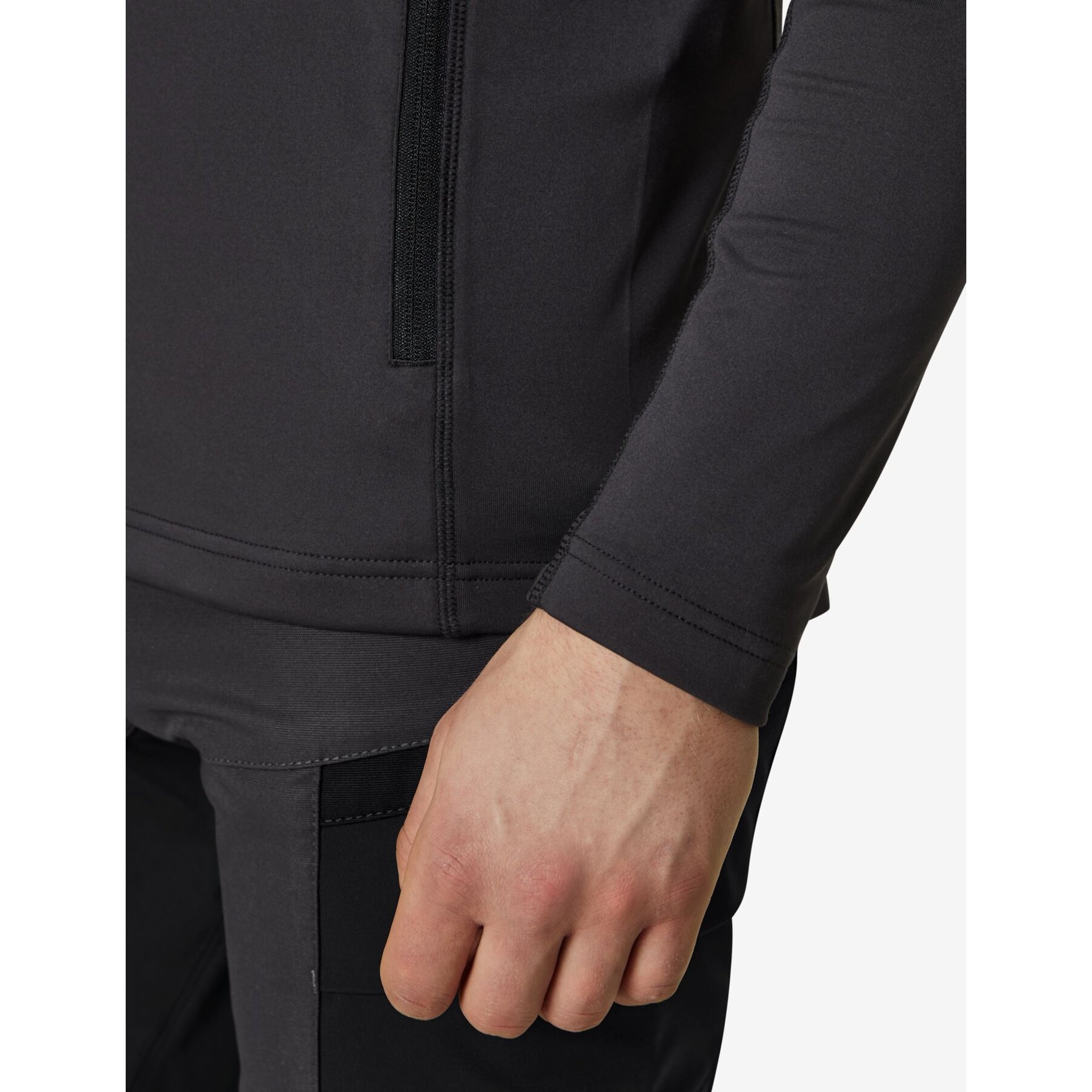 KUNO Jersey-Fleecejacke anthrazit 2XL