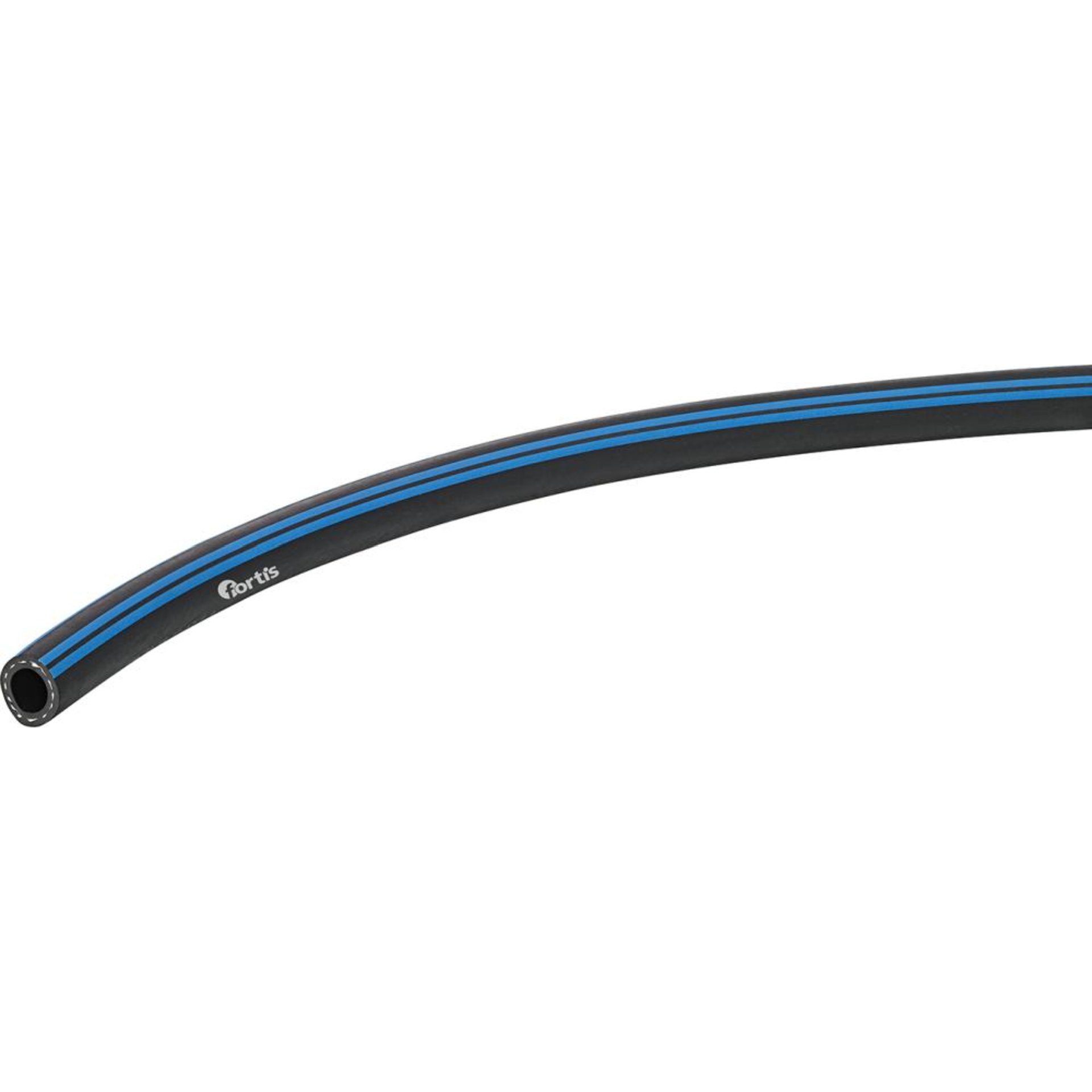Industrie-und Vielzweck schlauch PRO, EPDM, schwarz/blau, 8x3,5mm, 40m FORTIS