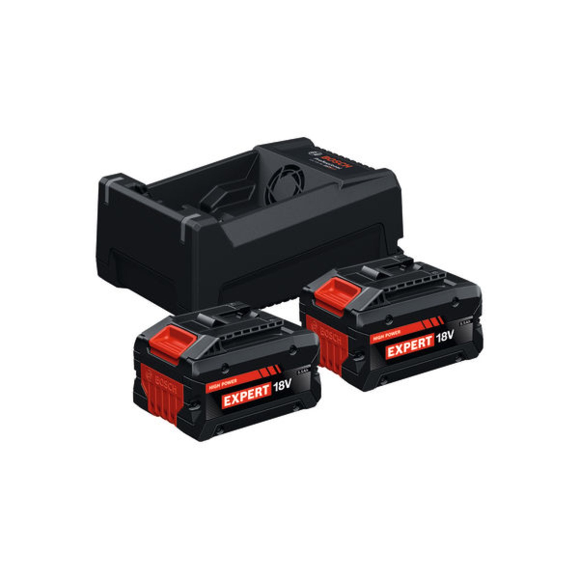 Batterie/Ladegerät Set 2x EXBA18V-55 + GAL12V/18V-80